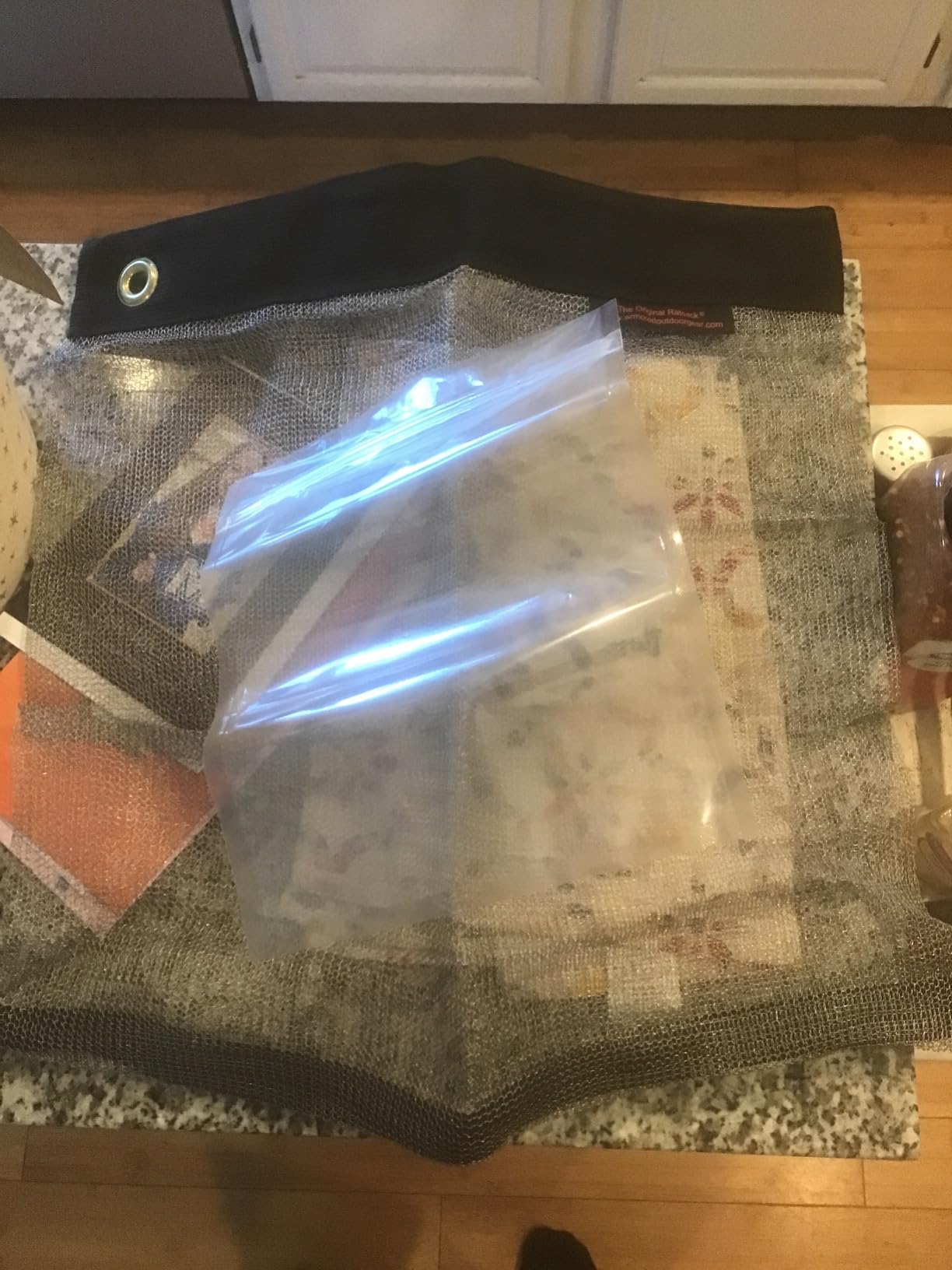 RATSACK Backpacking Food Bag - Ultralight Rodent Proof Dry Storage for Backpacking - Bear Bag Food Storage for Camping with Odor Proof Container, Survival Utility Rope and Carabiner (Small) customer photo 2