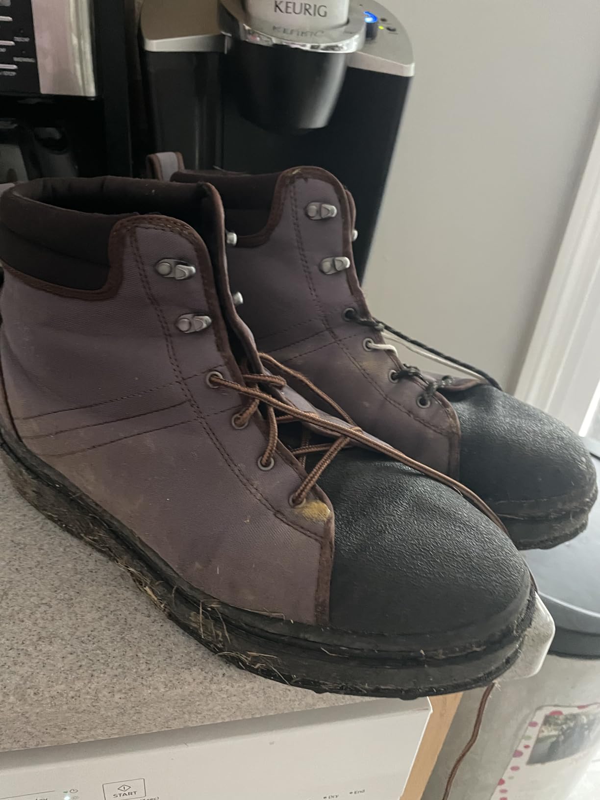 Stonefly Cleated and Felt Sole Wading Shoe Fly Fishing Boot for Men customer photo 2