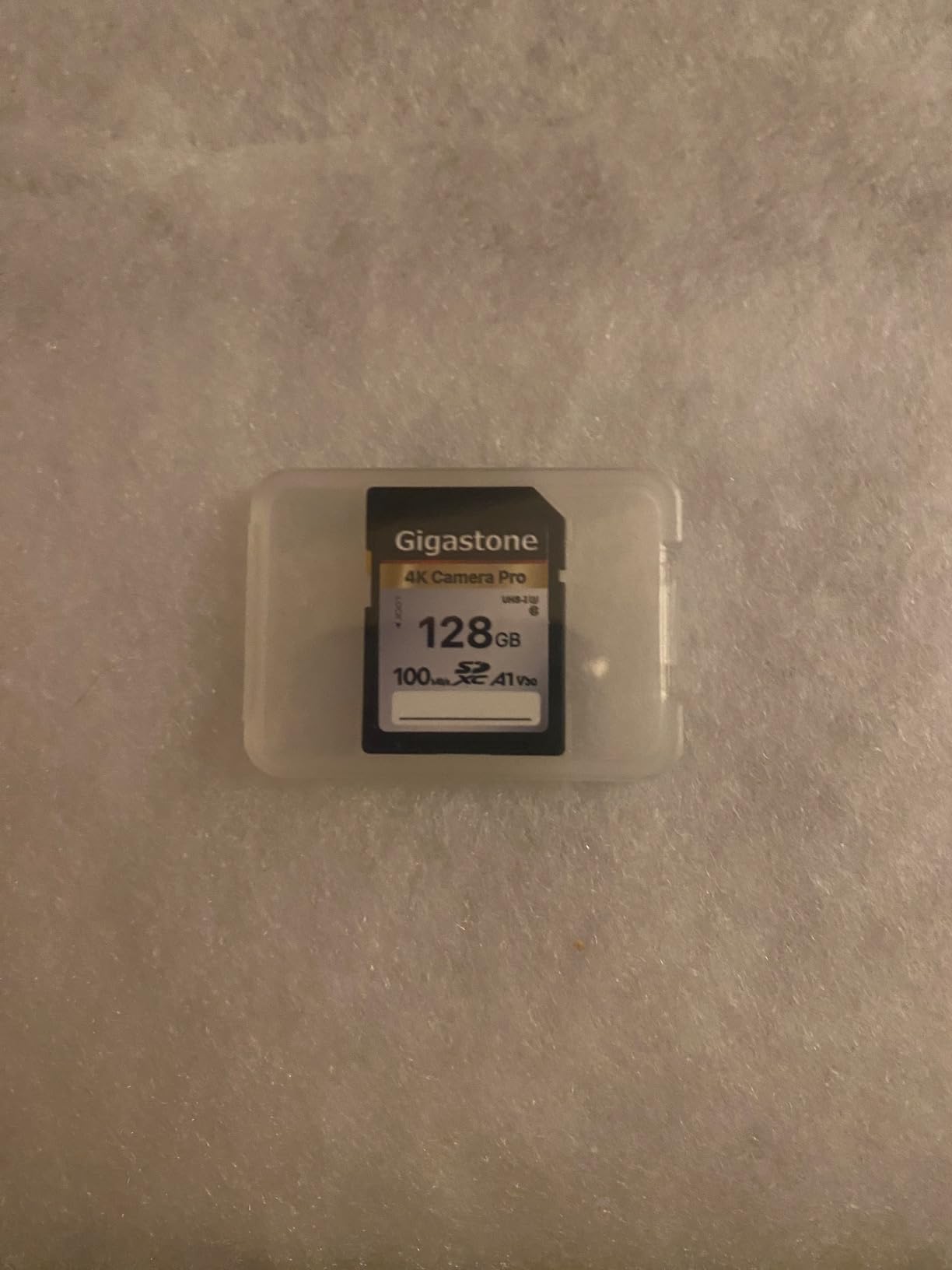 GIGASTONE 128GB SD Card 4K Camera Pro - UHS-I, A1, V30, U3, Class 10, SDXC, 4K UHD customer photo 2