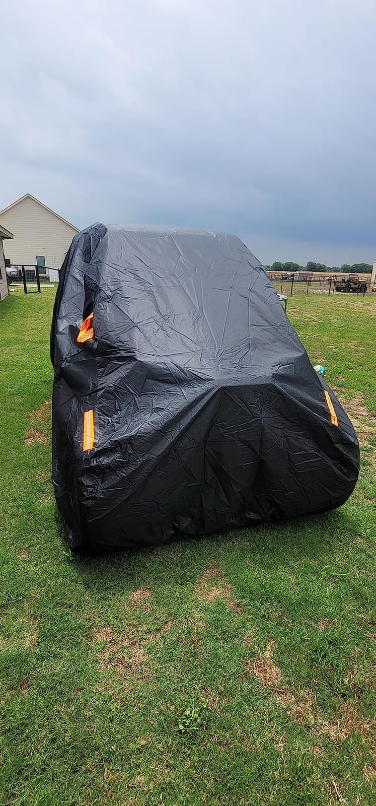 UTV Cover Waterproof Heavy Duty 4-6 Seater Cover Black Oxford Cloth Protection customer photo 2