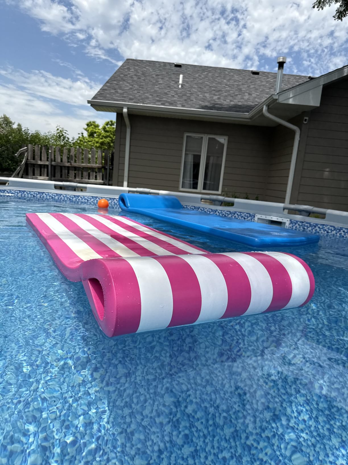 Cococabana 74 inch Foam Float for Pools & Lakes Vinyl Foam Pool Floats customer photo 2