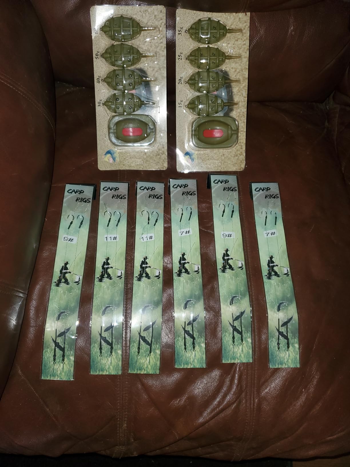 Method Feeder Carp Rigs Set: 15g 20g 25g 35g 30g 40g 50g 60g Inline Feeders Carp Fishing Rigs customer photo 1