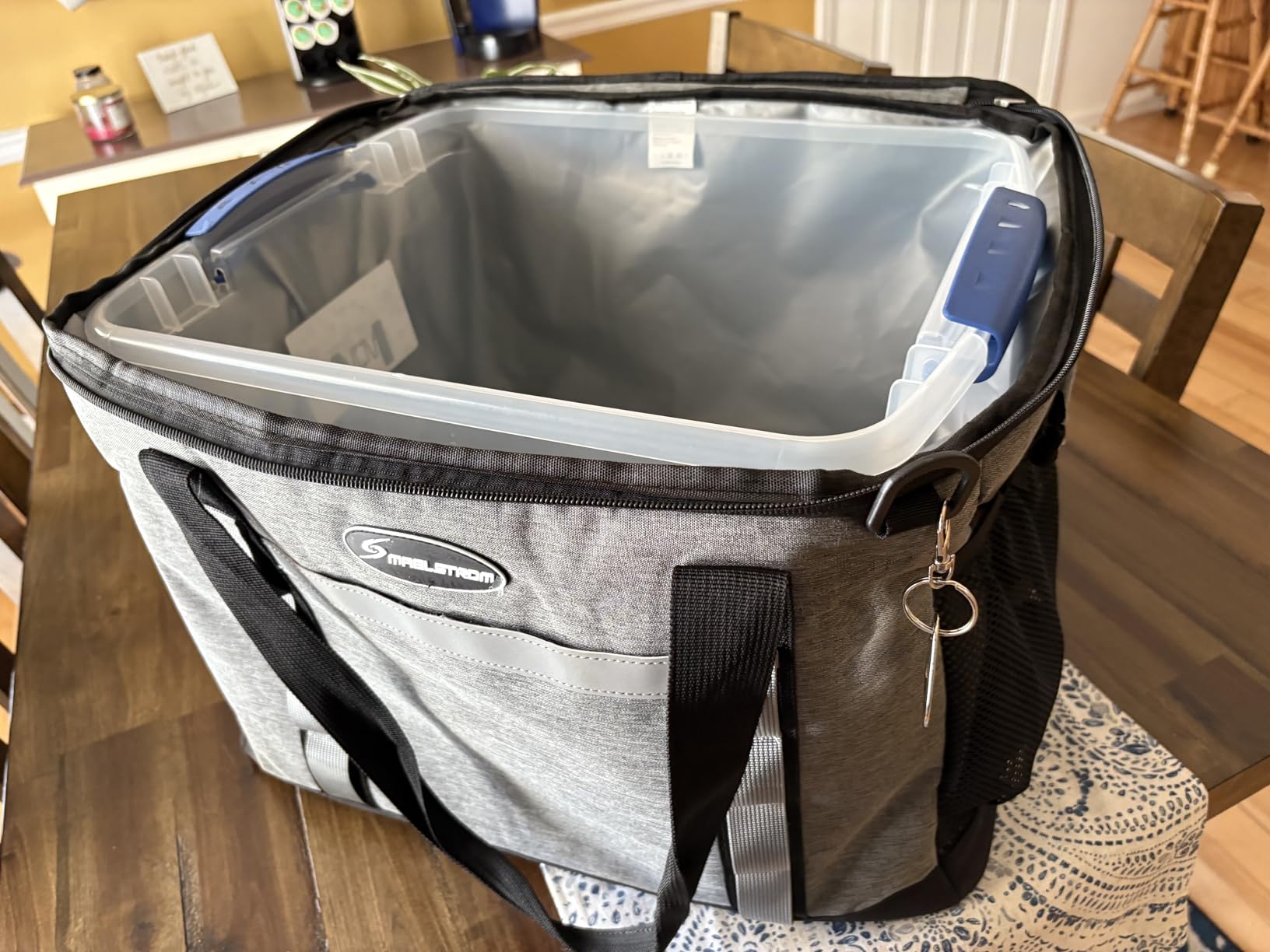 Maelstrom Soft Cooler Bag, 35/55/75 Can Beach Cooler with Flip-top Access | Lightweight, 5-layer Insulation, 12H Cold, Leakproof, Collapsible, Adjustable Strap, Perfect for Camping,Picnics,Work,Travel customer photo 1
