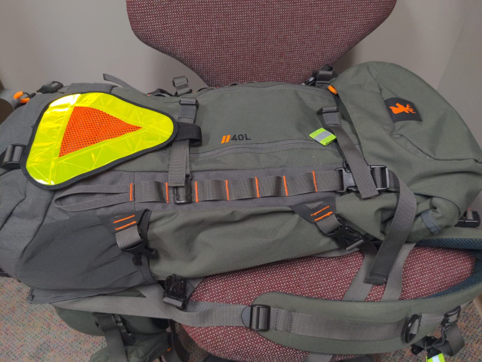 SPIKA Hunting Backpacks for Men, Meat Hauler Frame Pack with Rifle Holder, 40L/80L Extendable Capacity for Bow Rifle Gun customer photo 2