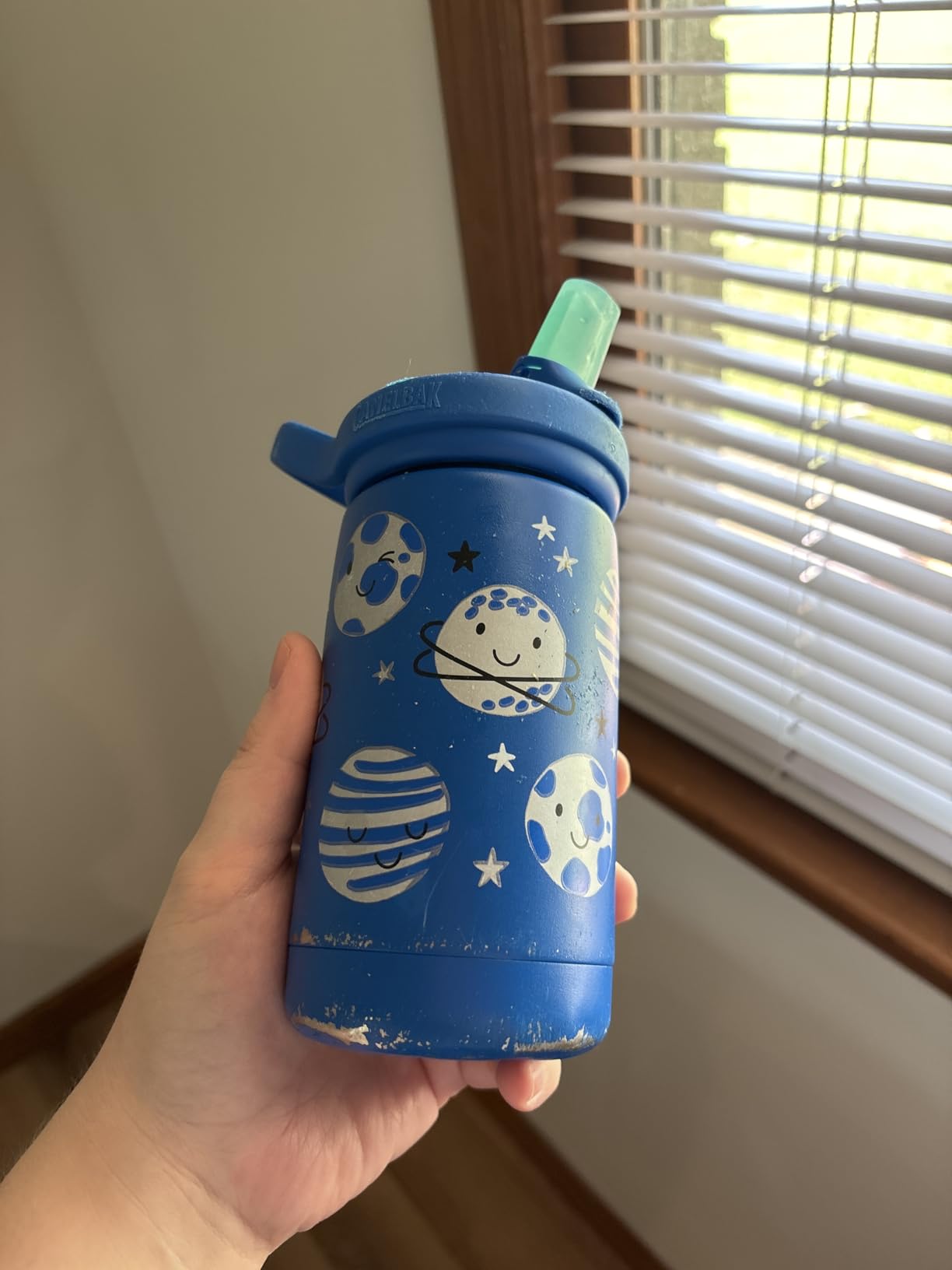 CamelBak Eddy+ Kids Stainless Steel Bite Valve Water Bottle 12oz, Biking customer photo 1