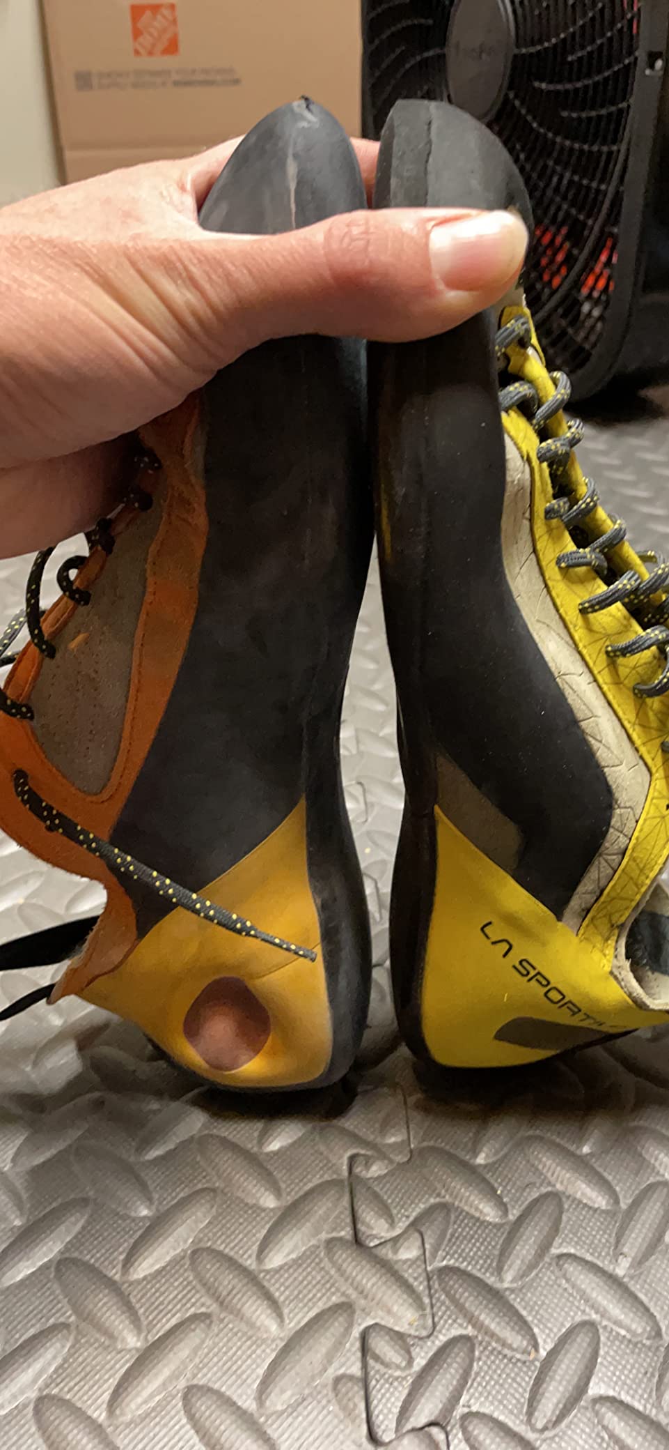 La Sportiva Men's Finale Rock Climbing Shoes | Eco-Leather, Reliable Performance & Comfort for the Gym or Crag customer photo 1