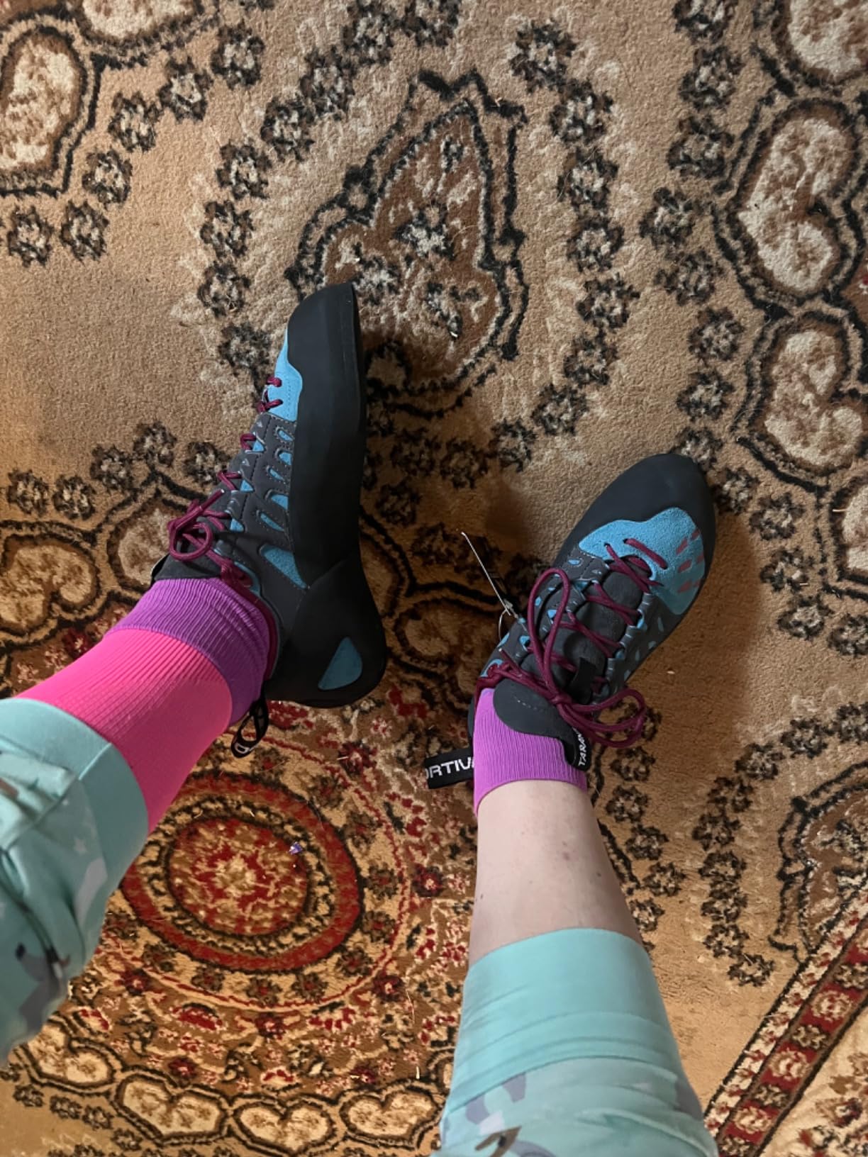 La Sportiva Womens Tarantulace Rock Climbing Shoe | Introductory Indoor/Outdoor Shoe, Premium Comfort, Higher Volume, Easy On/Off, Lace-Up Closure customer photo 2