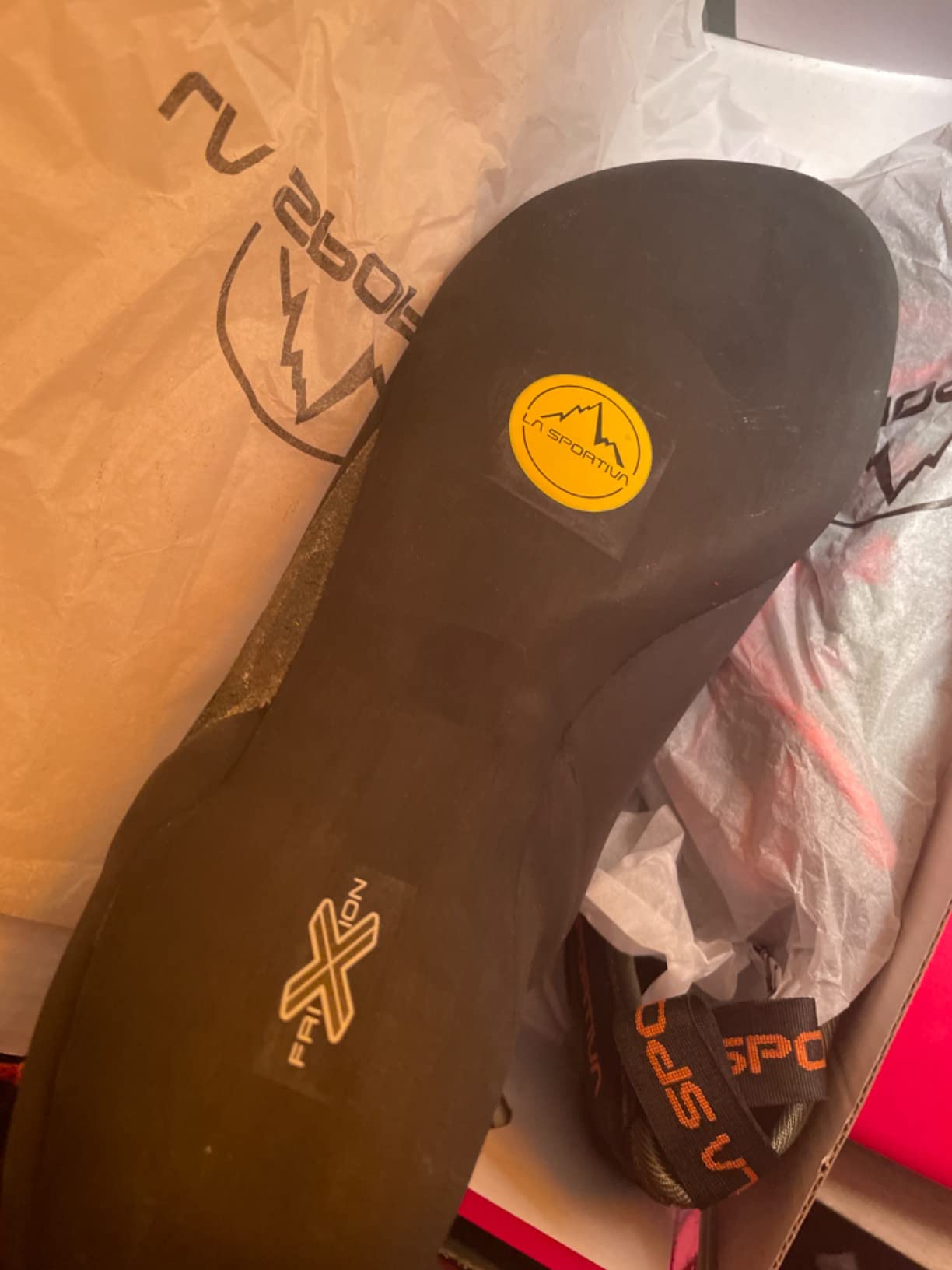 La Sportiva Mens Tarantulace Rock Climbing Shoe | Introductory Indoor/Outdoor Shoe, Premium Comfort, Higher Volume, Easy On/Off, Lace-Up Closure customer photo 1