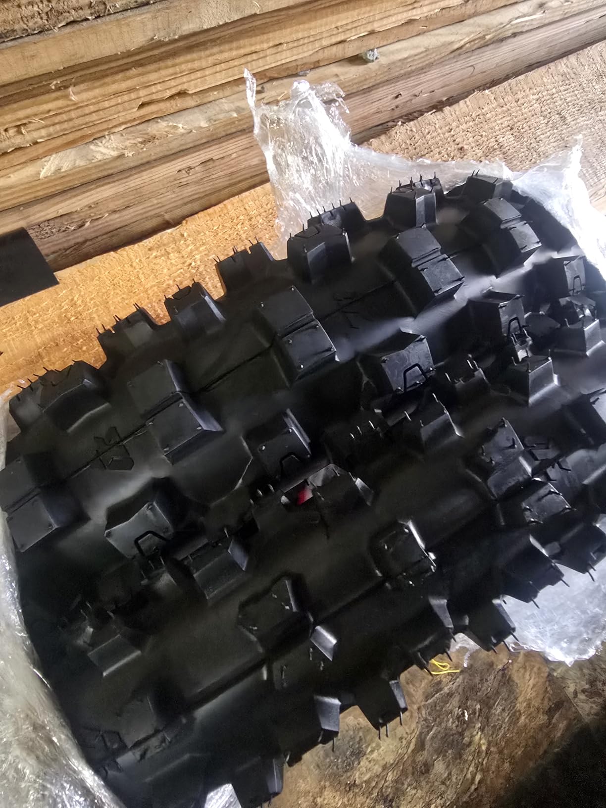 Tusk EMEX T-35 Soft/Intermediate Terrain Dirt Bike Front and Rear Tire Set - Front 70/100x17 & Rear 90/100x14 - Deep Tread Off-Road Trail - Tube Type Motocross Motorcycle Tires customer photo 1