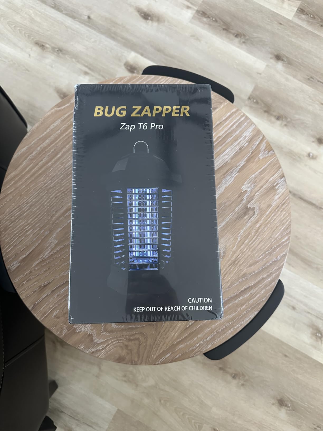 GOOTOP Bug Zapper Outdoor, Mosquito Zapper, 4200V 3 Prong Plug in Electric Fly Zapper, Mosquito Killer, Fly Traps, Flying Insects Zapper Indoor Outdoor, ABS Plastic Outer (Black) customer photo 1