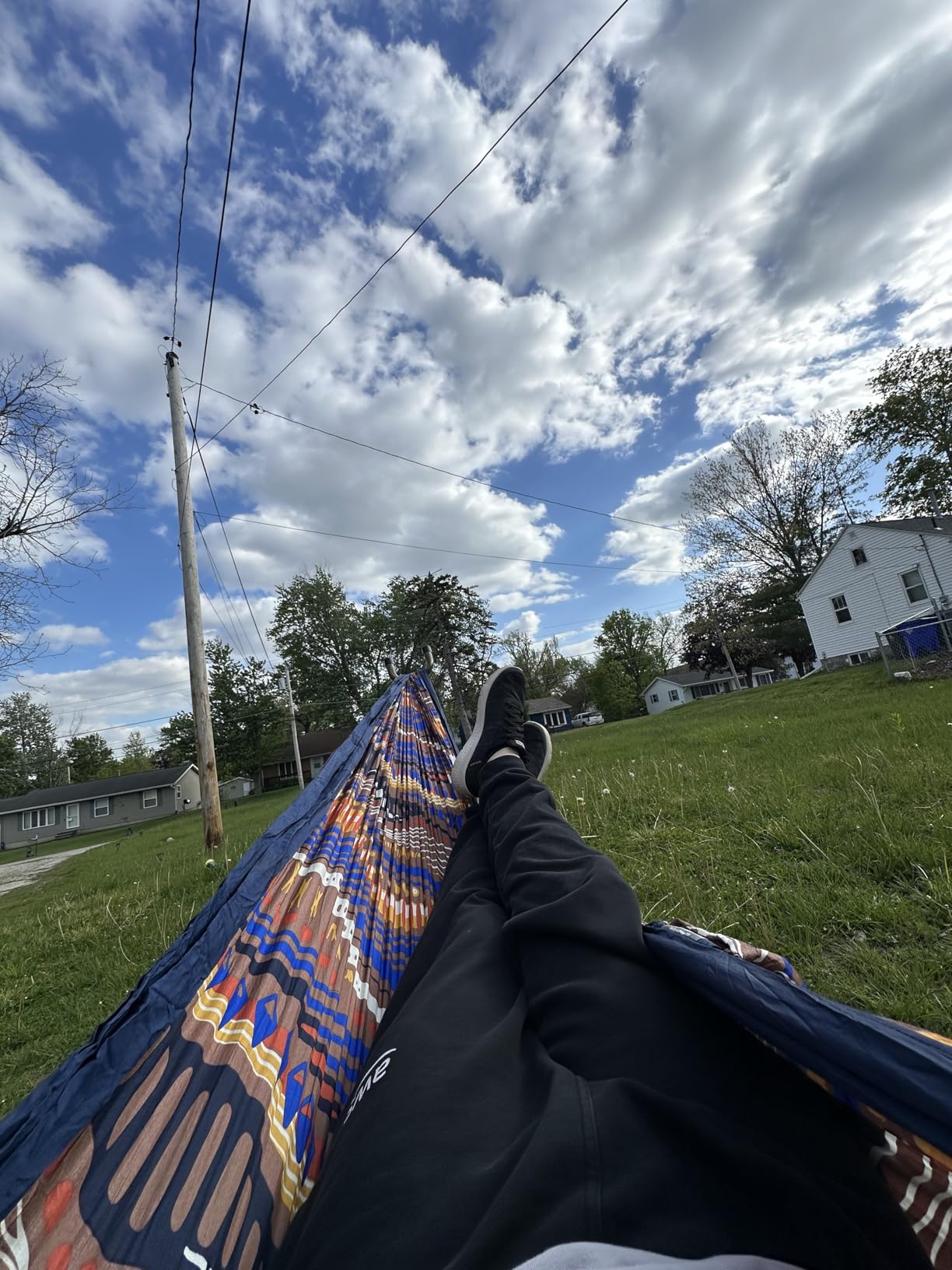 Wise Owl Outfitters Portable Hammock Stand, 106x42, 440lb Capacity customer photo 1