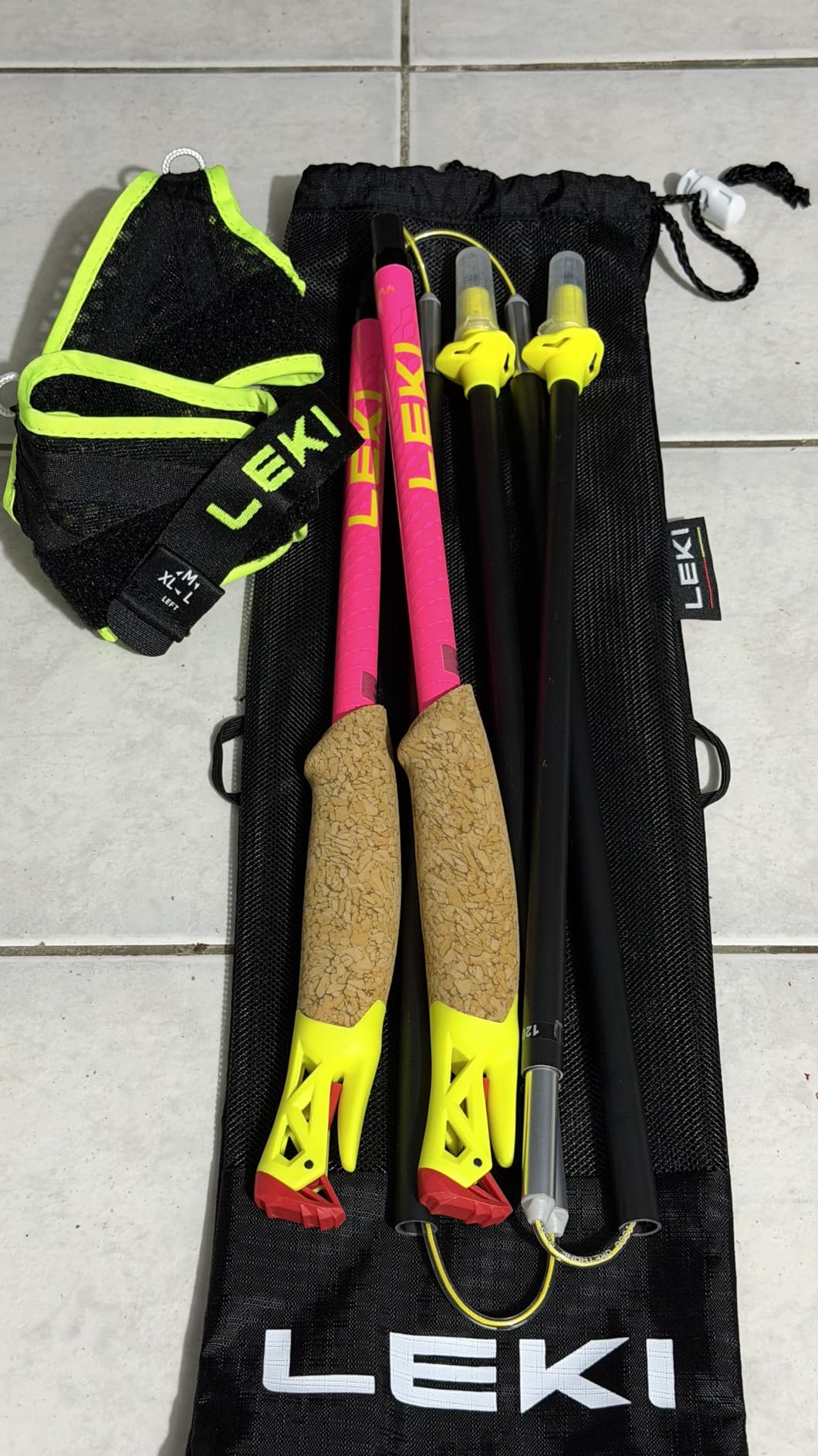 LEKI Ultratrail FX.One Superlite Trekking Poles | Carbon, Foldable, Ultralight Trail Running & Hiking Sticks customer photo 1