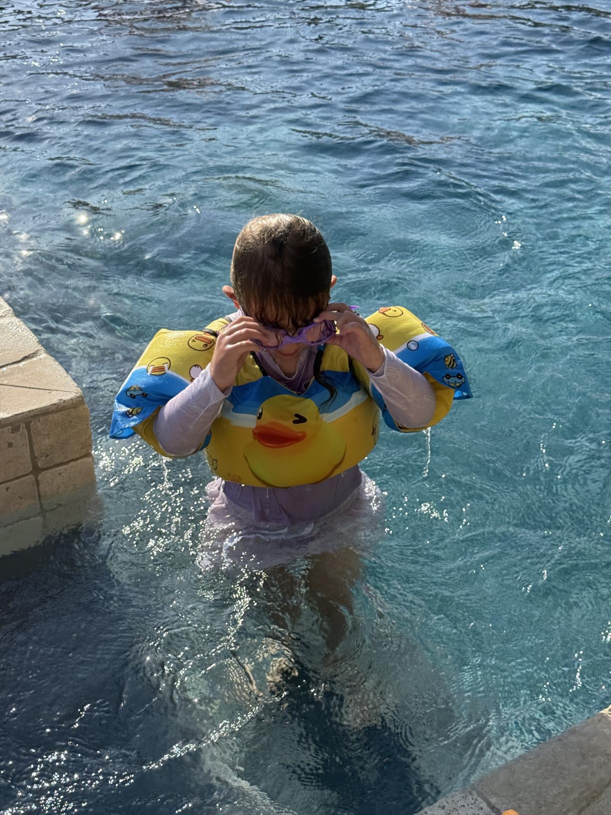 Chriffer Kids Swim Vest Life Jacket for 30-55 Pounds Boys and Girls, Toddler Floaties with Shoulder Harness Arm Wings for 2,3,4,5,6,7 Years Old Baby customer photo 1