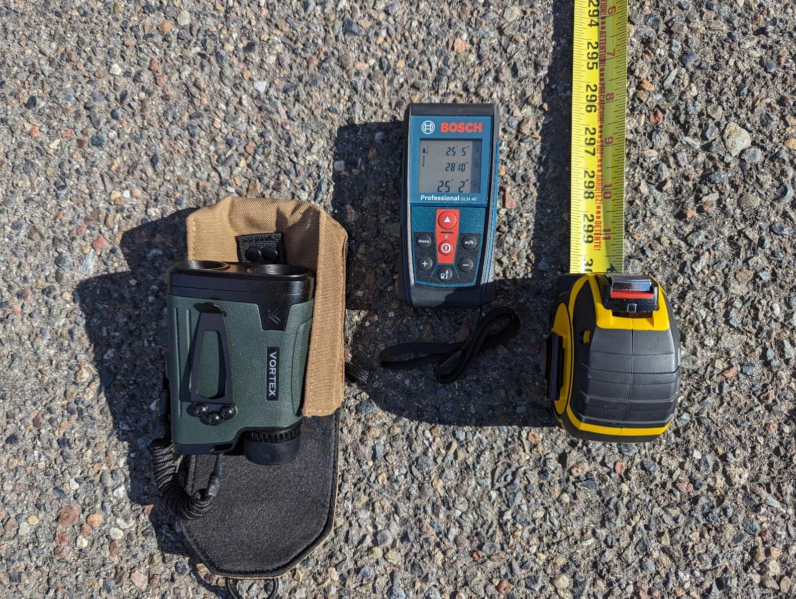 Vortex Viper HD 3000 Laser Rangefinder | Up to 3,000-yard max range, 2300 yards Tree Range, 2000 yards Deer Range, 7x magnification, Soft carry case customer photo 1
