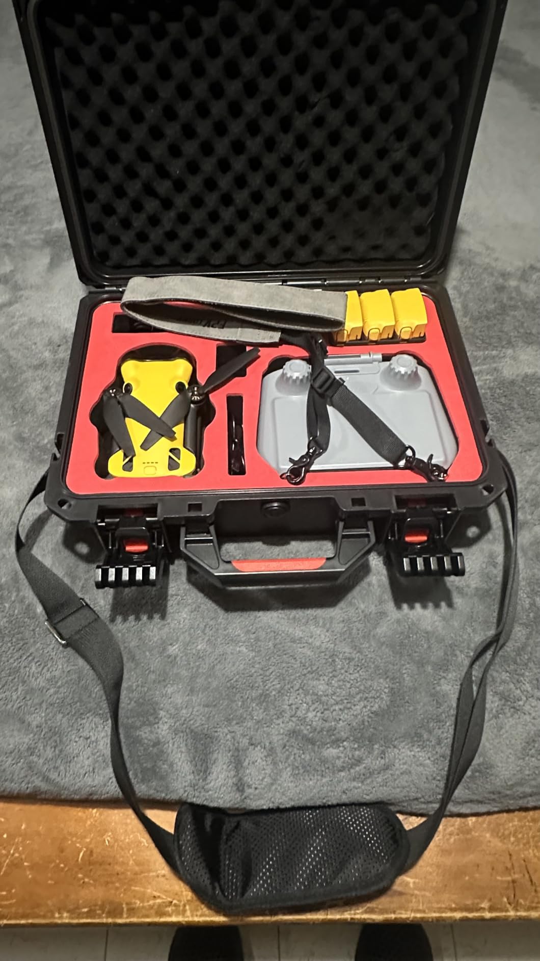 STARTRC Mini 3 Case, Waterproof Case for DJI Mini 4 Pro for Skyrover X1 | Hard Carrying Bag for DJI Mini 3/4 Pro for Skyrover X1 Fly More Combo Accessories, Case for RC2/RC-N3 Controller, 7 Batteries customer photo 1