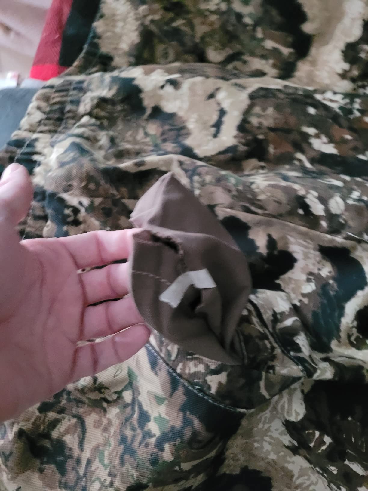Men's Insulated Twill Camo Hunting Jacket, Camo with Cotton Shell, for cold weather, bird and deer hunting customer photo 1