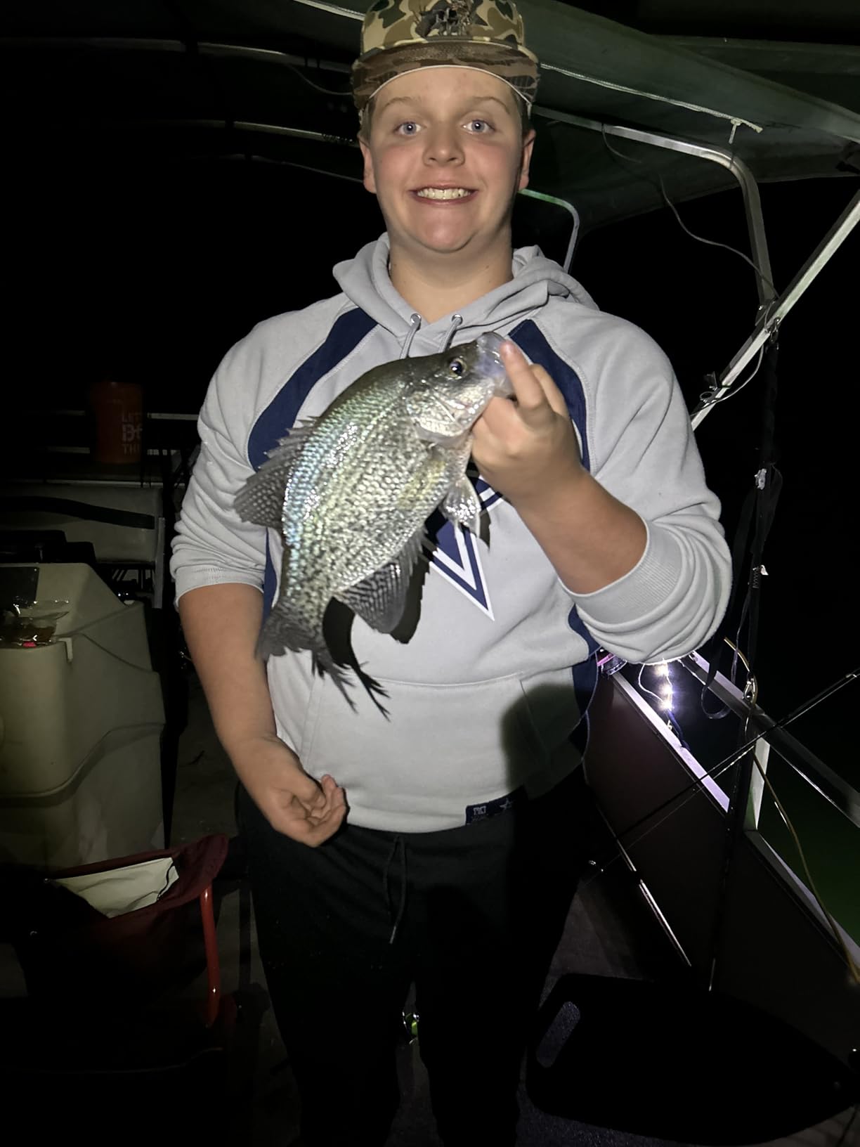 Underwater Fishing Light, 110V & 12V Super Bright Green LED Submersible Light Attractants for Docks, Boats or Kayaks, IP68 Rated for Fresh & Salt Water (30ft Cable) customer photo 2