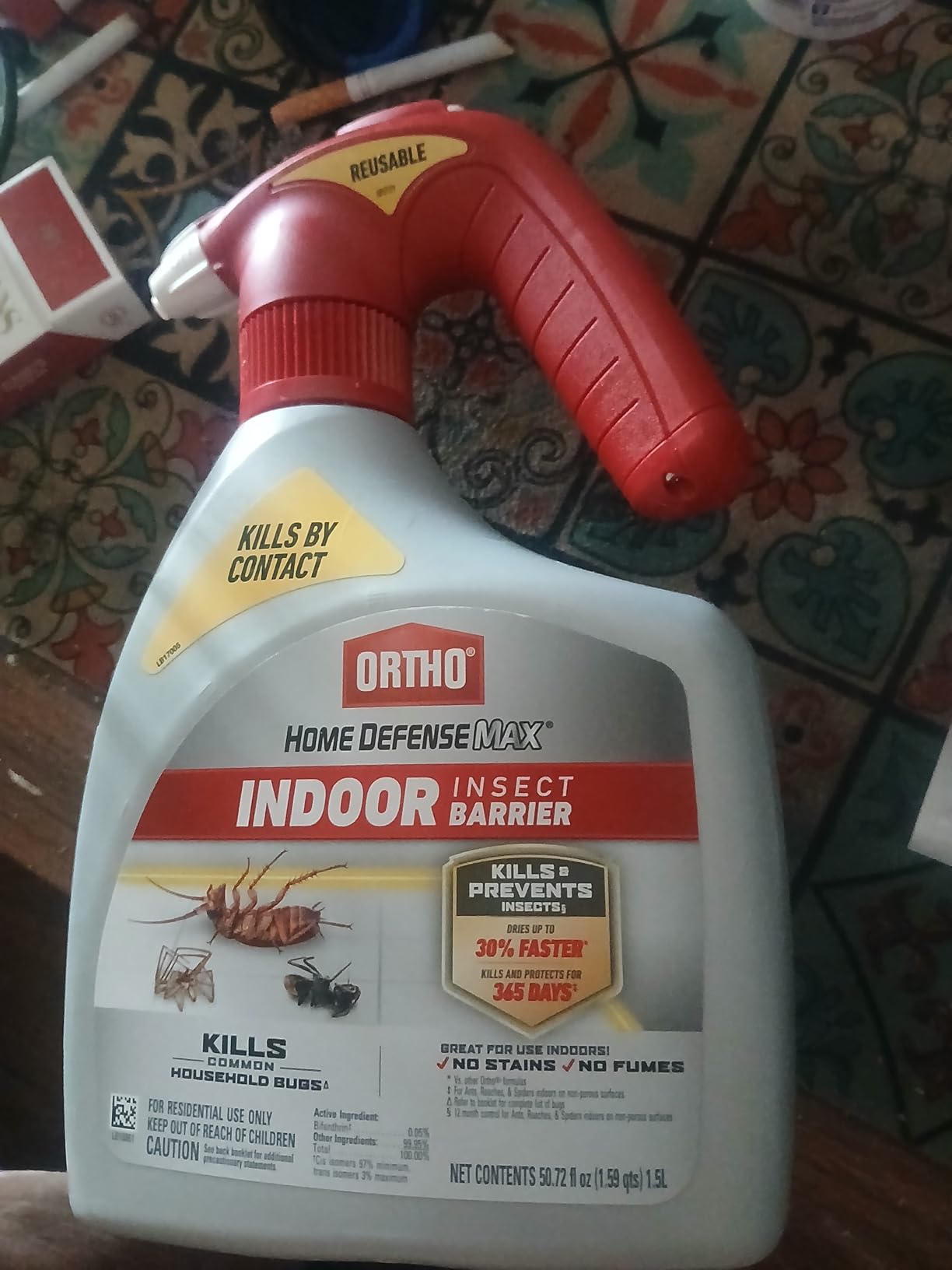 Ortho Home Defense Max Indoor Insect Barrier, 1.5 L | Home Bug Killer Spray with Battery Powered Quickhand Sprayer, Kills Ants, Roaches, Spiders, Fleas and Ticks customer photo 2