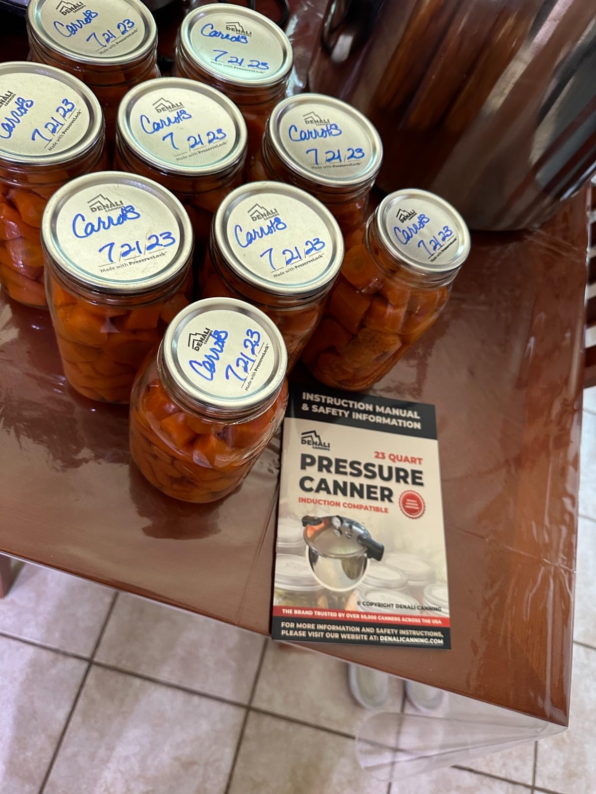 THE TANKER by Denali Canning - 23 Quart Beginner Friendly Pressure Canner & Cooker | Induction Compatible | Pressure Gauge, 15lb & 10lb Weights customer photo 1