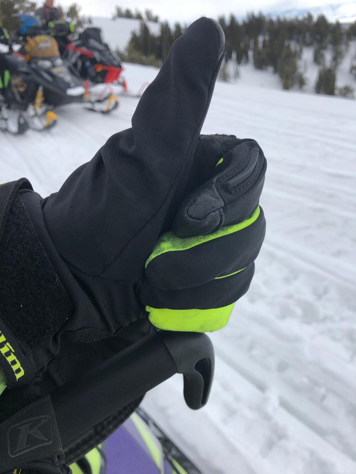 KLIM Men's Inversion GTX Non-Insulated Snowmobile Gloves customer photo 1