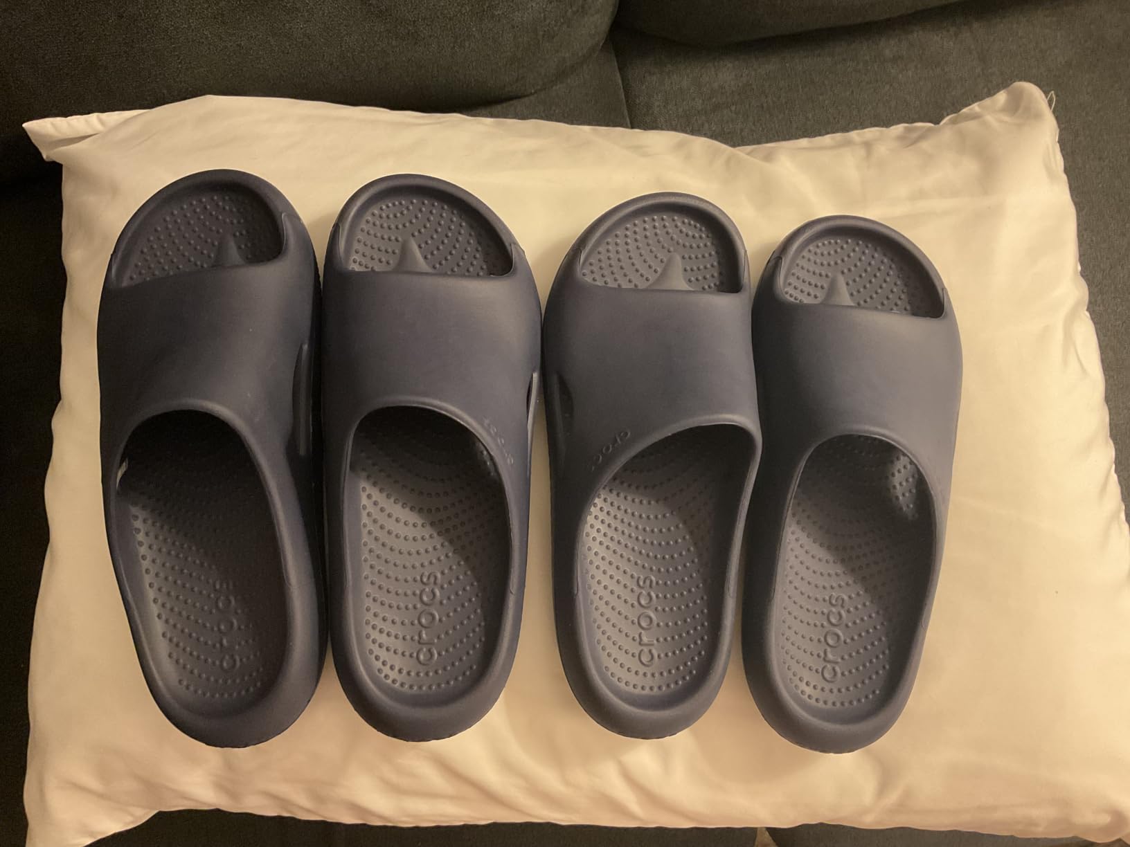 Crocs Unisex Adult Mellow Recovery Slides customer photo 2
