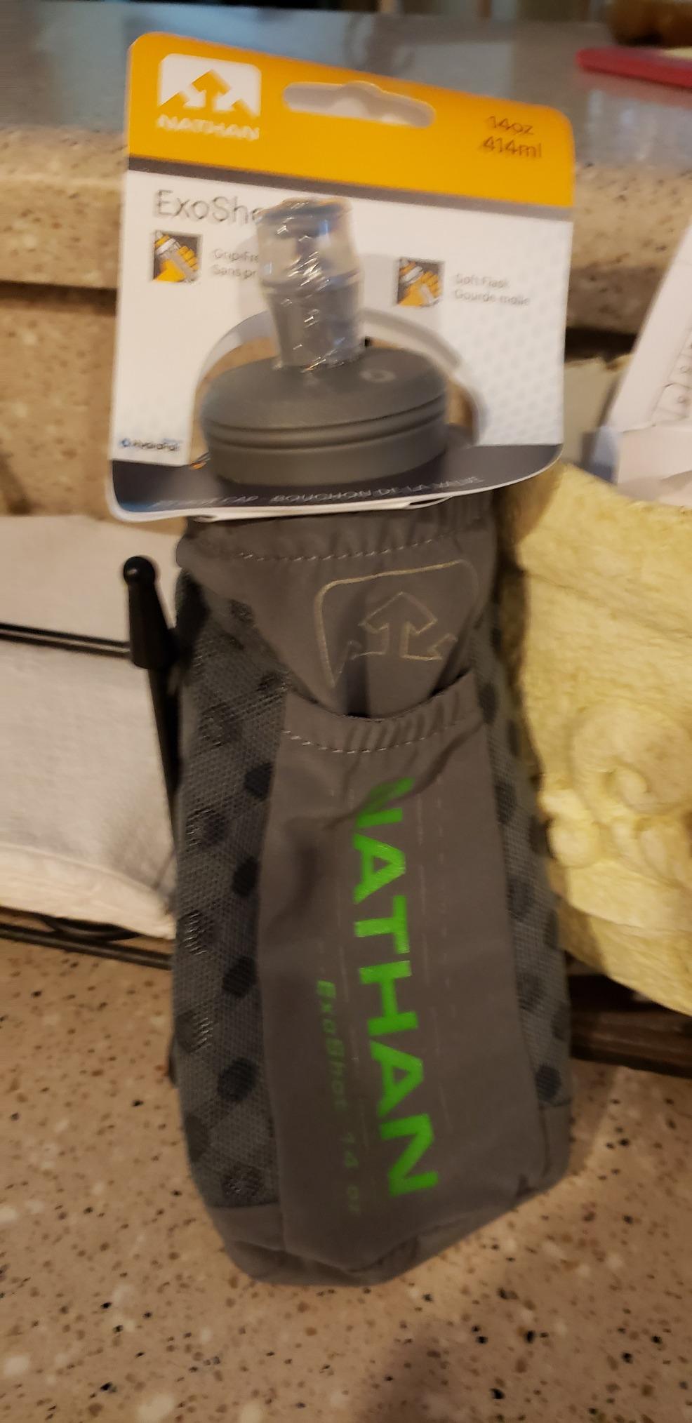 Nathan ExoDraw & ExoShot 2.0 Flask, Handheld Water Bottle for Marathons, Hiking, Ultra Running and Outdoor Activity customer photo 2
