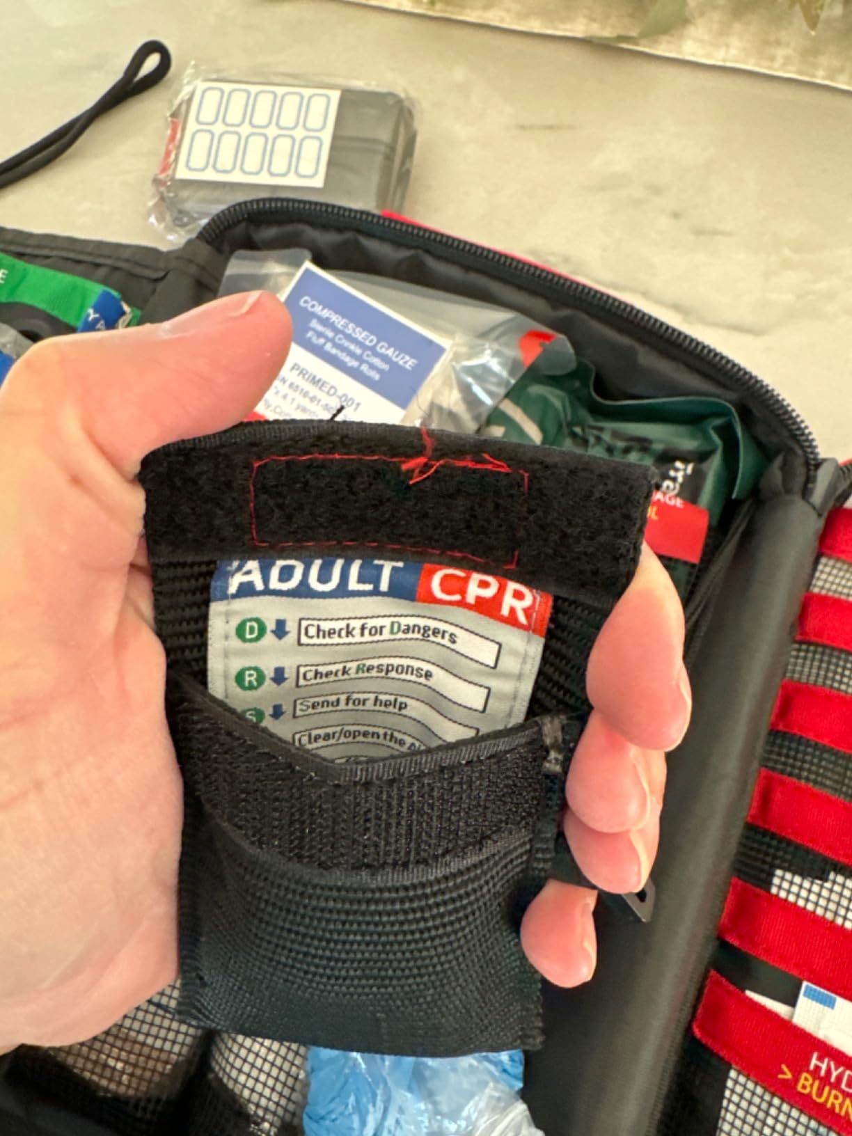Professional Trauma First Aid Kit - Military-Grade Labelled Compartments & MOLLE System for Workplace, Outdoor, Car, Boat, Hurricane Emergencies 265 Piece Emergency Necessities Kits customer photo 1