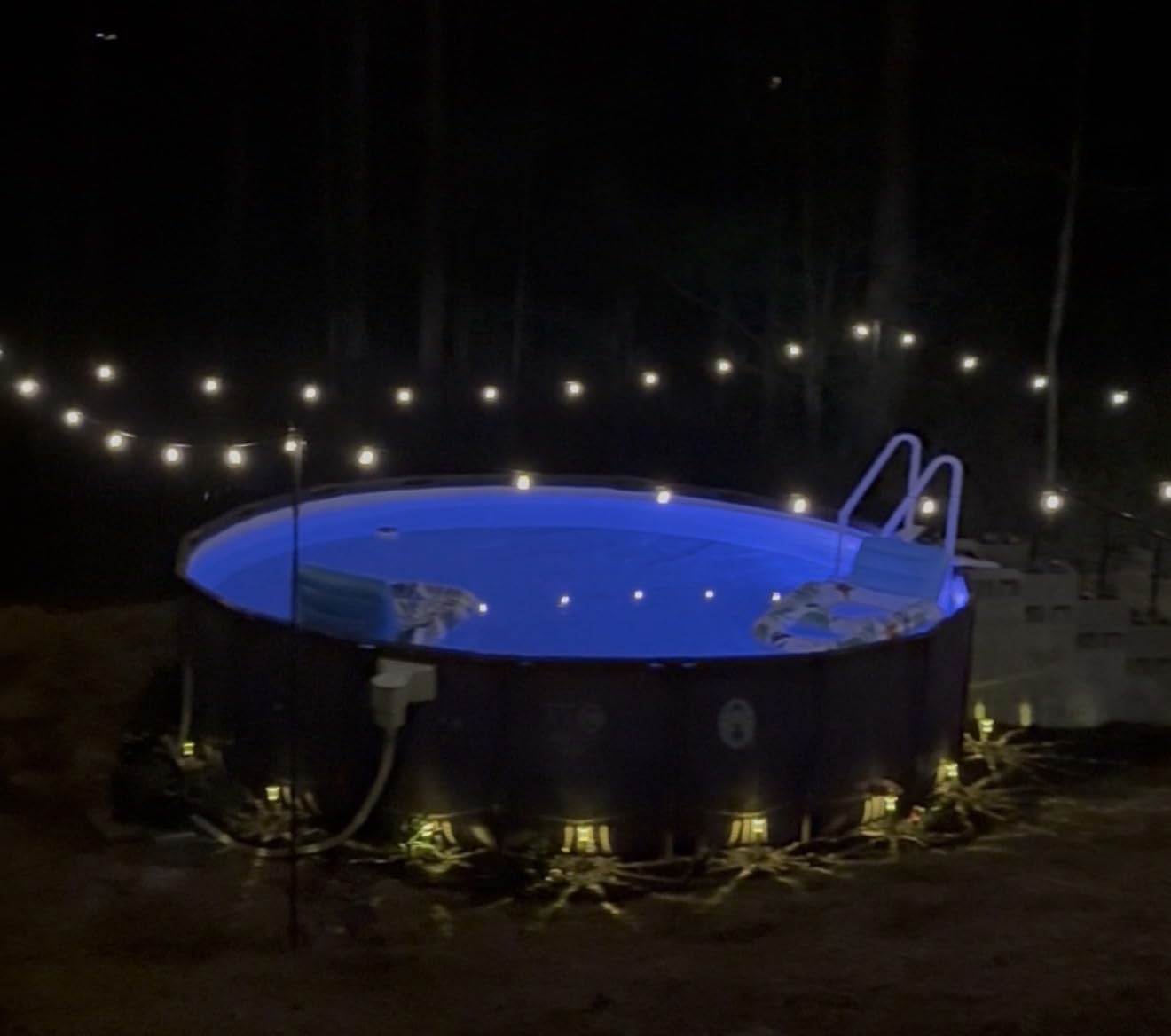 Pool Lights, Upgraded Rechargeable Submersible LED Lights with Remote IP68 Waterproof 16 Colors Hot Tub Underwater Pool Lights for Above Ground Inground Pool, Bath, Party, Vase 2 Pack customer photo 2
