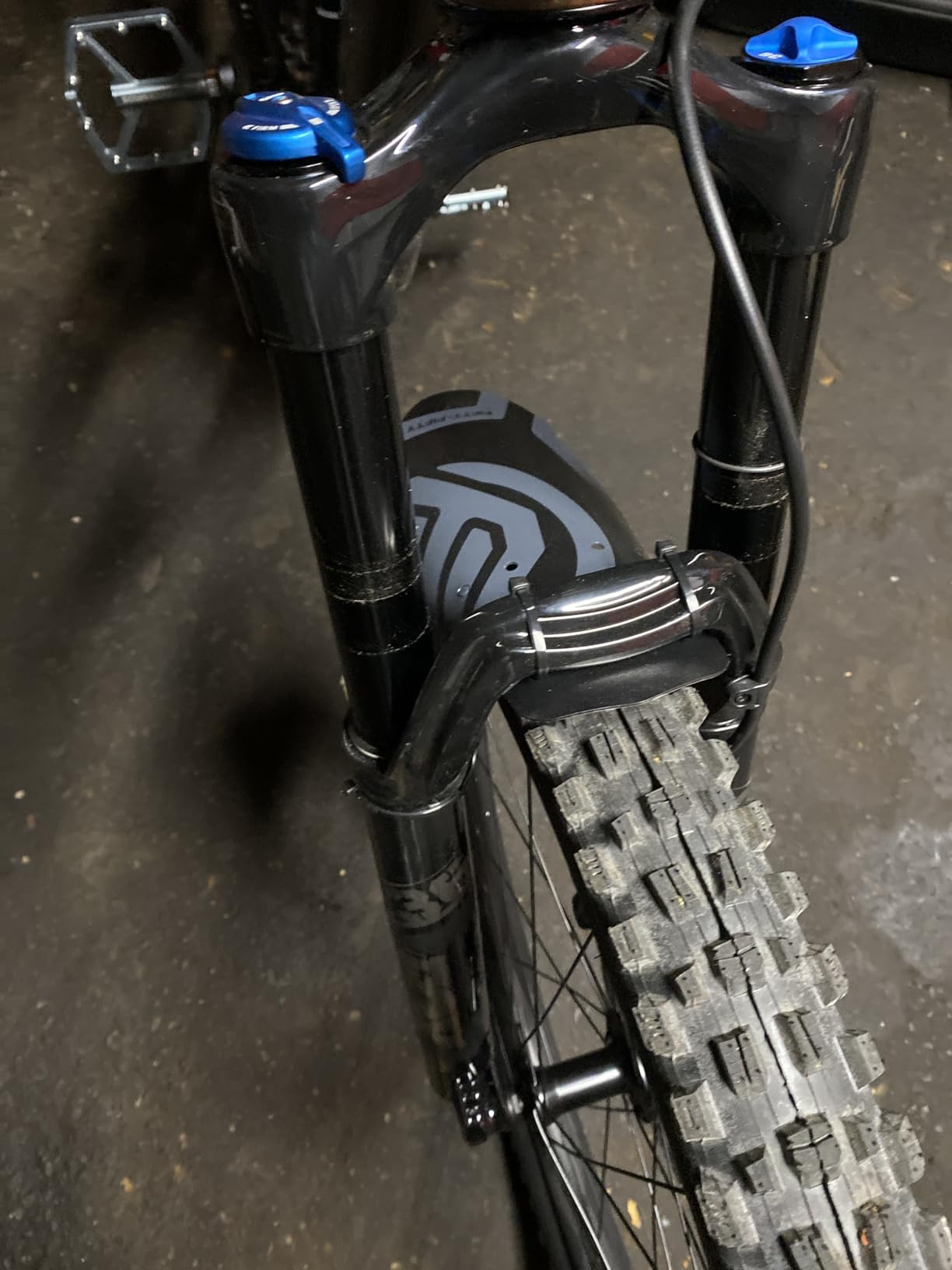 FIFTY-FIFTY Mountain Bike Fender, MTB Mudguard, Front and Rear Compatible | Fits 26