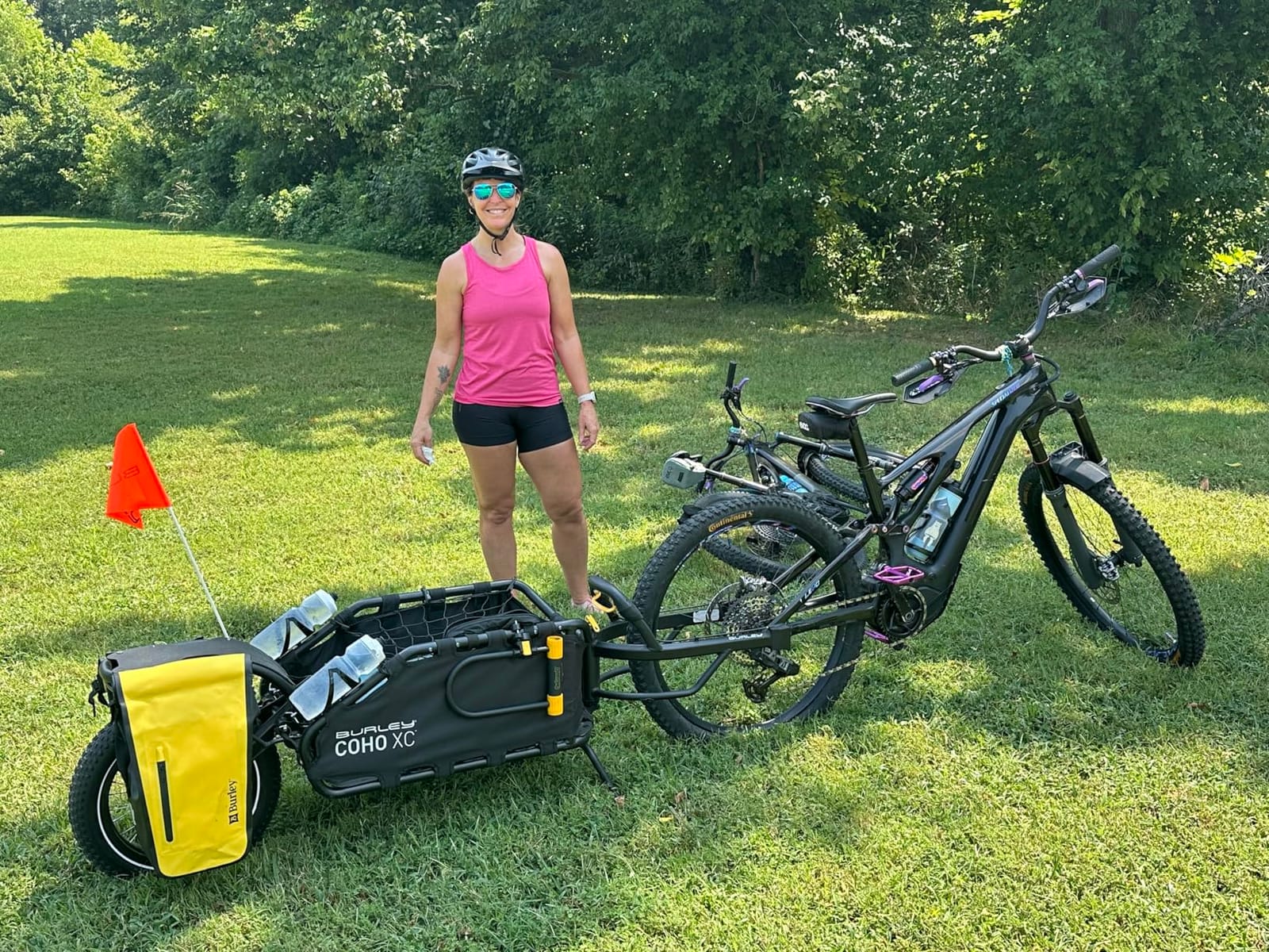 Burley Pannier Set, Roll-Top, Waterproof, 22L Total Capacity customer photo 2