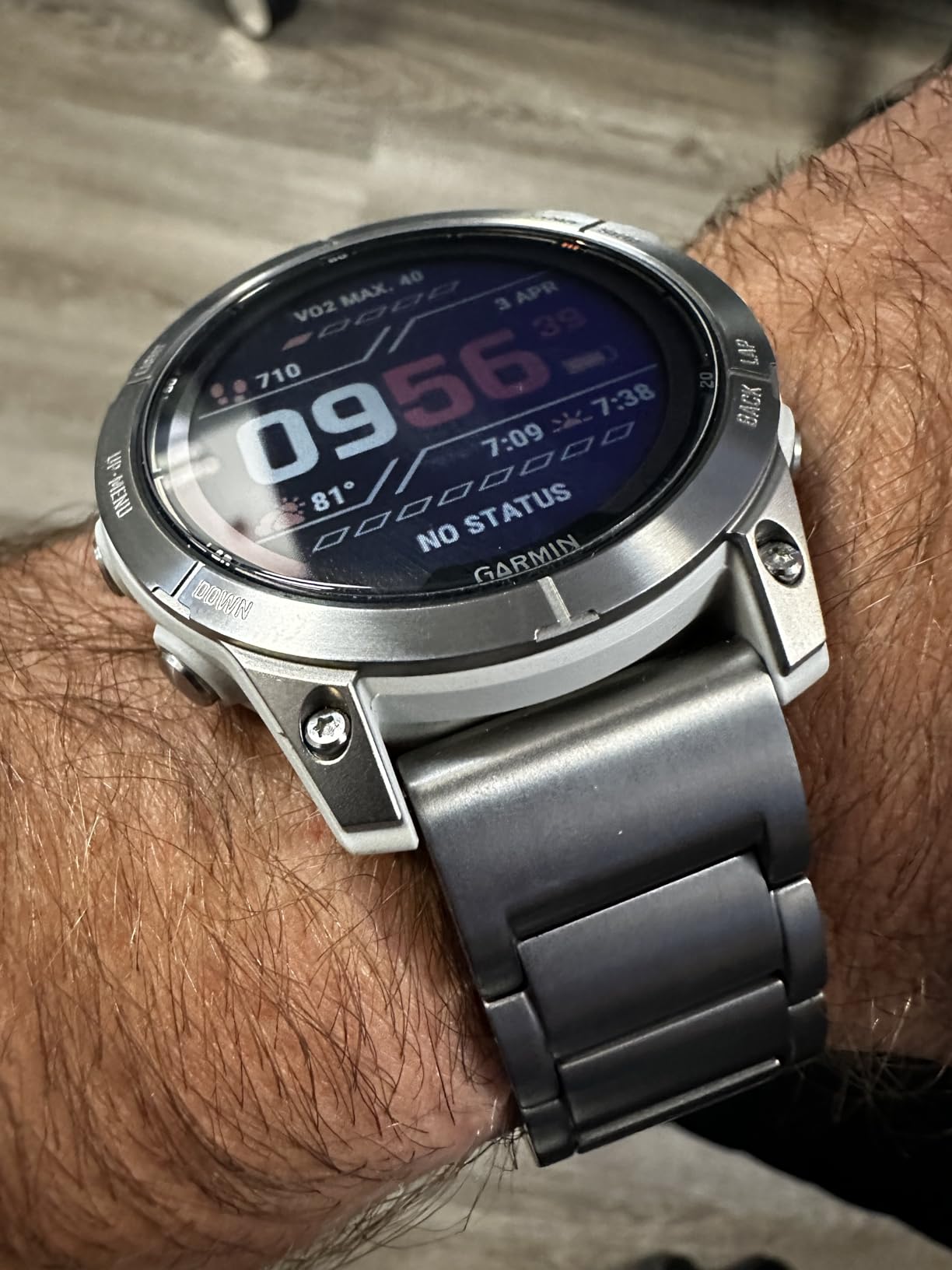 Garmin fenix 7X Pro Sapphire Solar, Multisport GPS Smartwatch, Built-in Flashlight, Solar Charging Capability, Black customer photo 2