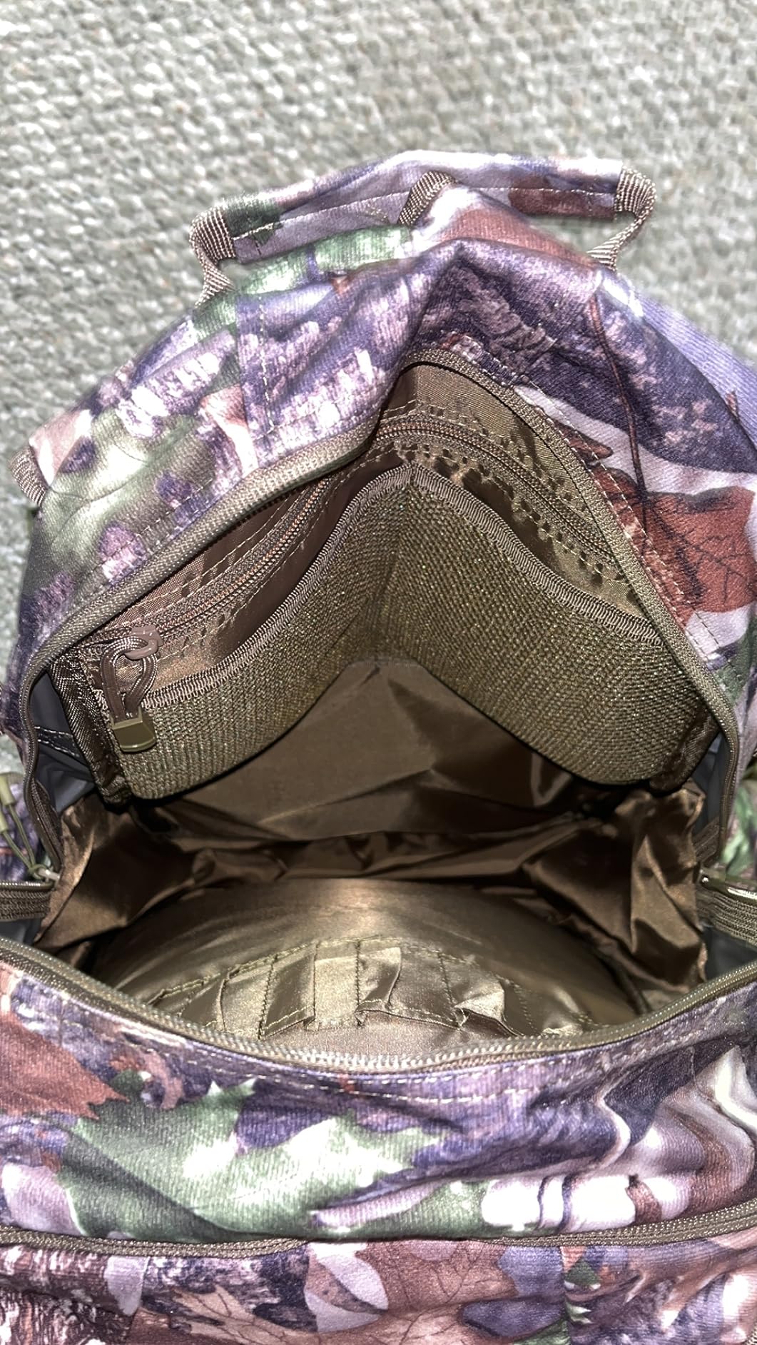 Large Hunting Backpack with padded weapon compartment for Bow Rifle Hunting Gear 40L | Rain Cover Included, Silent Fabric, Rifle Bow Carry System, Waterproof customer photo 1