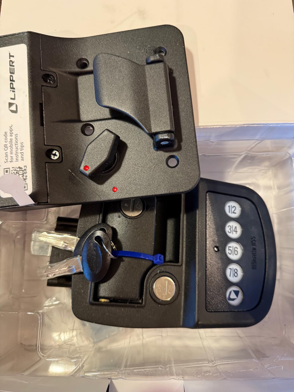 Lippert Keyless Bluetooth RV Door Lock, Right-Hand, 409-115-101-RH customer photo 1