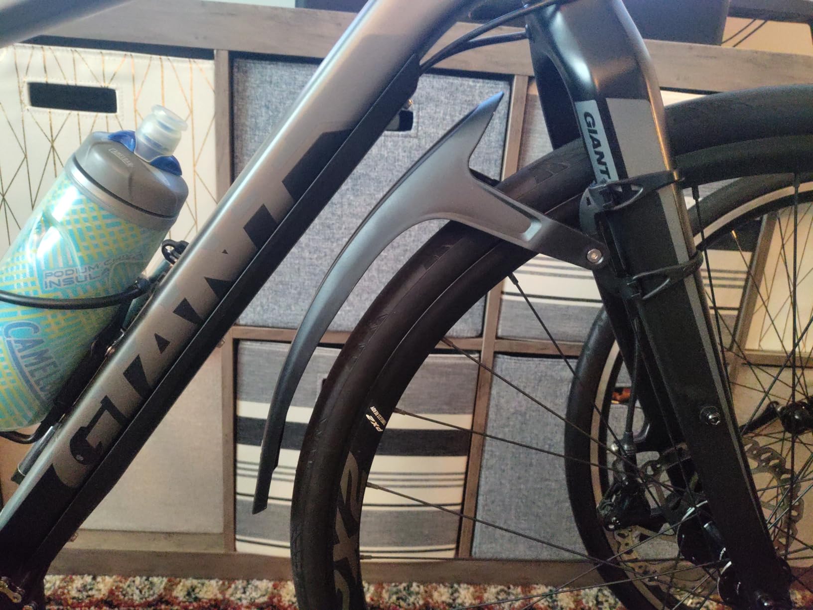 RBRL Bike Fender Set, Quick Release Bike fenders for Gravel and Road Bike, Adjustable Bicycle Fenders 28'', Full Cover Thicken & Widen, Front and Rear Mud Guard for Tire Width: 28-45mm customer photo 2