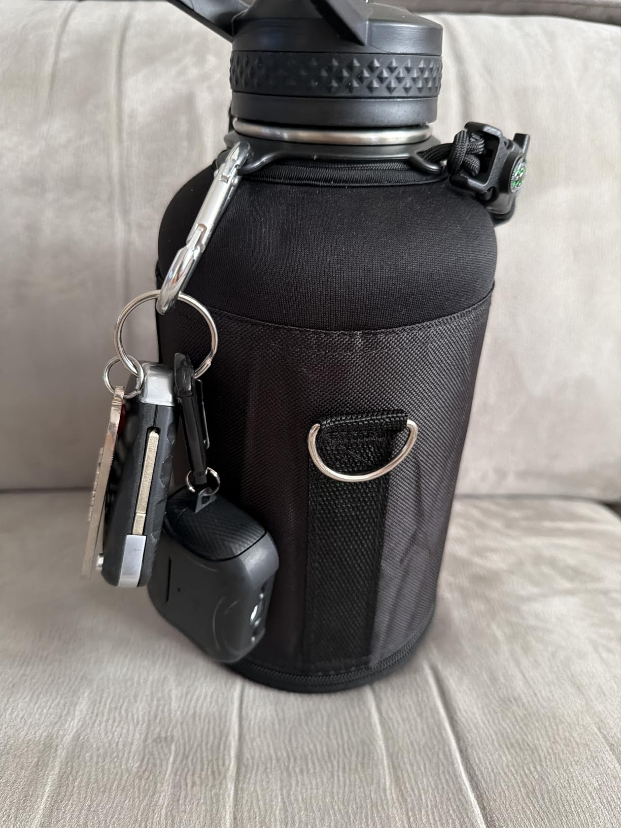 RAYMYLO Insulated Water Bottle 40 oz, Triple Wall Vacuum Stainless Steel customer photo 2
