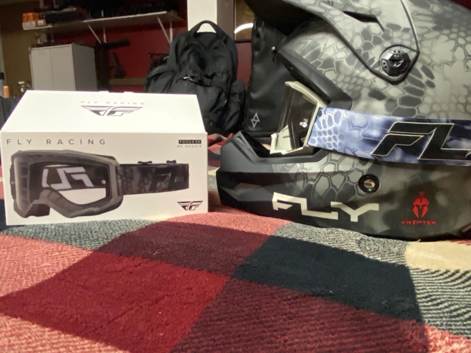Fly Racing Focus Goggle Black/White-Adult | MX Ultimate Clarity & Protection customer photo 2