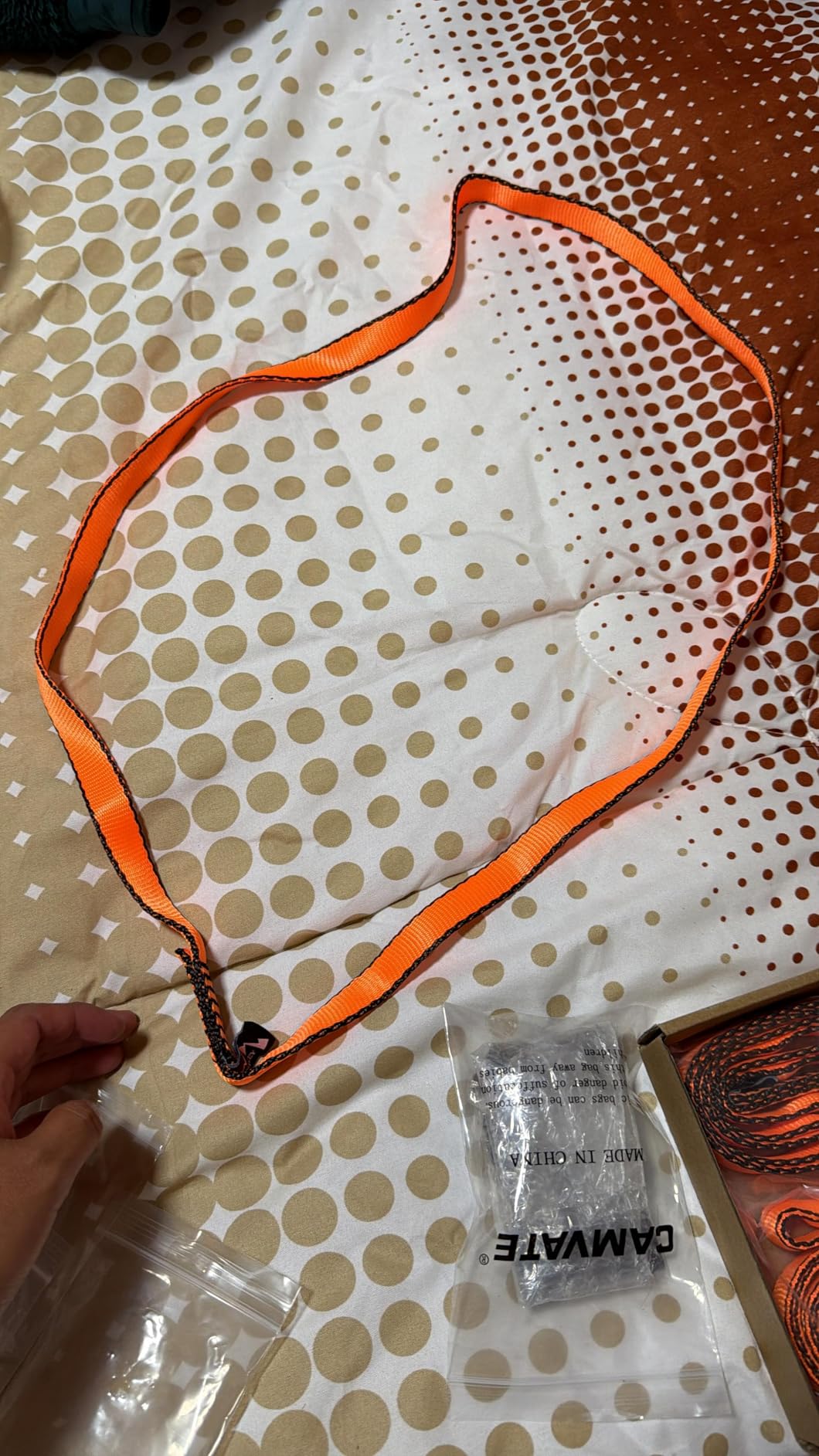 AINIKEY 18MM Nylon Climbing Sling Runner 23KN CE2008/EN566 Rock Climbing Webbing Straps customer photo 2