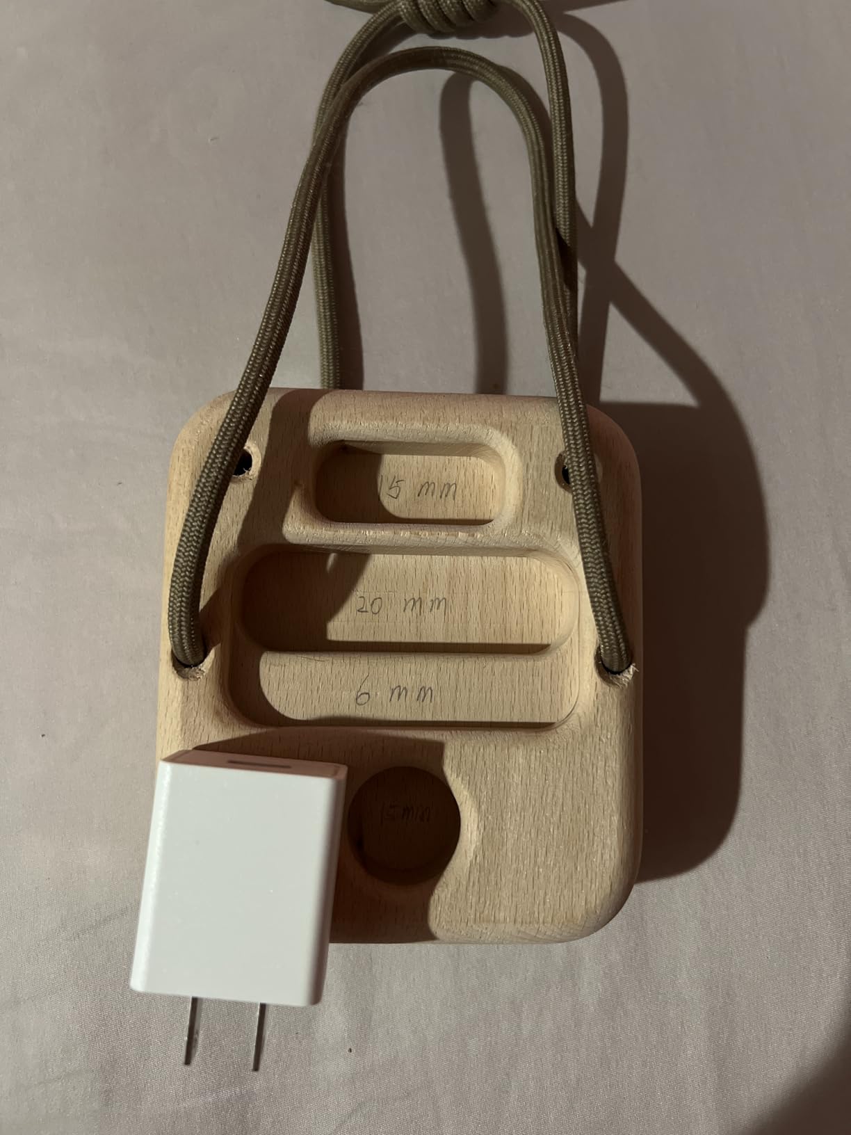 Portable Hangboard for Rock Climbing Holds,Fingerboard Trainer for Hand Grip Strengthener,Pinch Block Grip,Home Gym Fitness Workout Equipment -Hard Wood customer photo 1