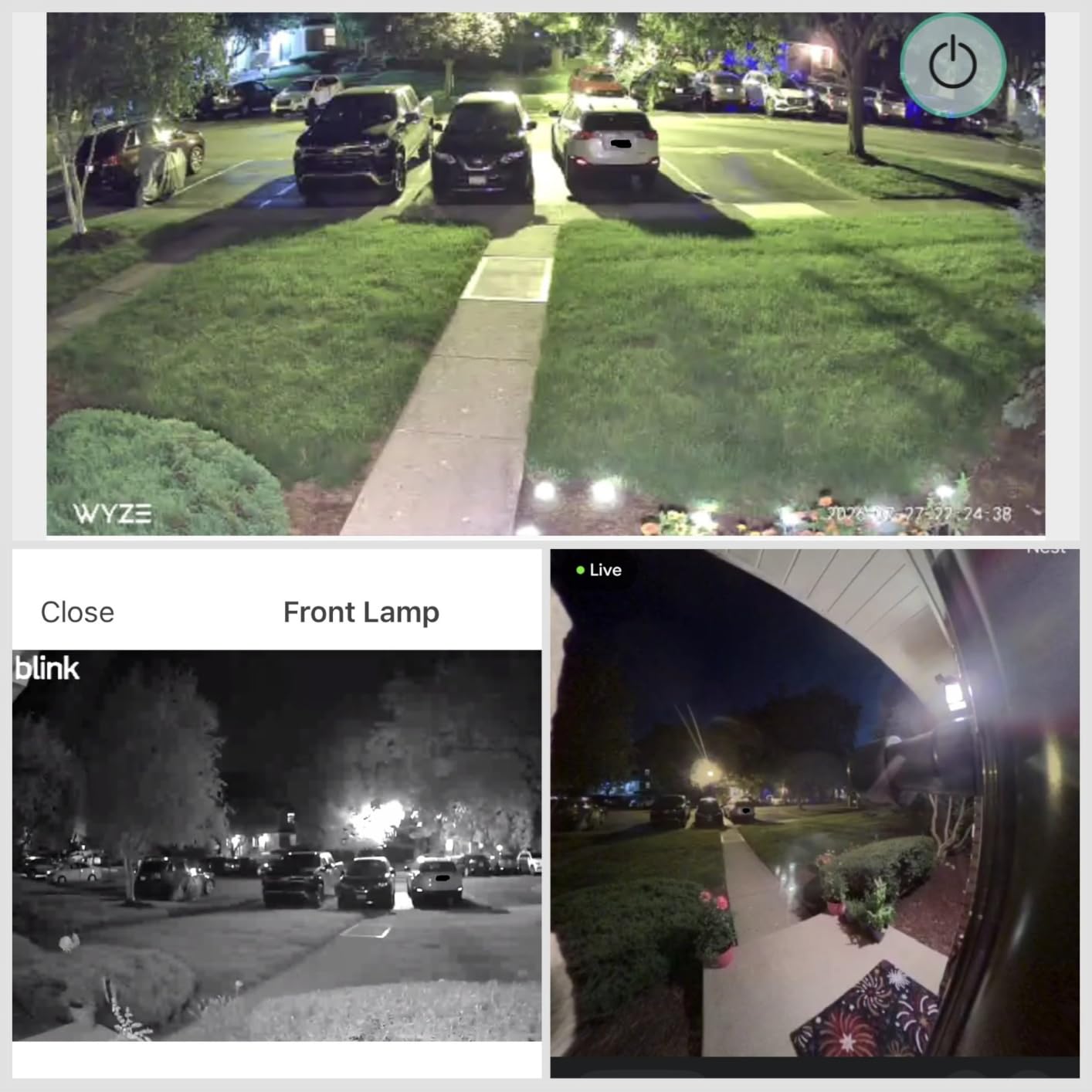 WYZE Cam v4 (Latest Model), 2.5K AI Security Camera, Indoor/Outdoor Cameras for Home Security, Baby Monitor & Pet Camera, Vibrant Color Night Vision, No Subscription Required customer photo 1