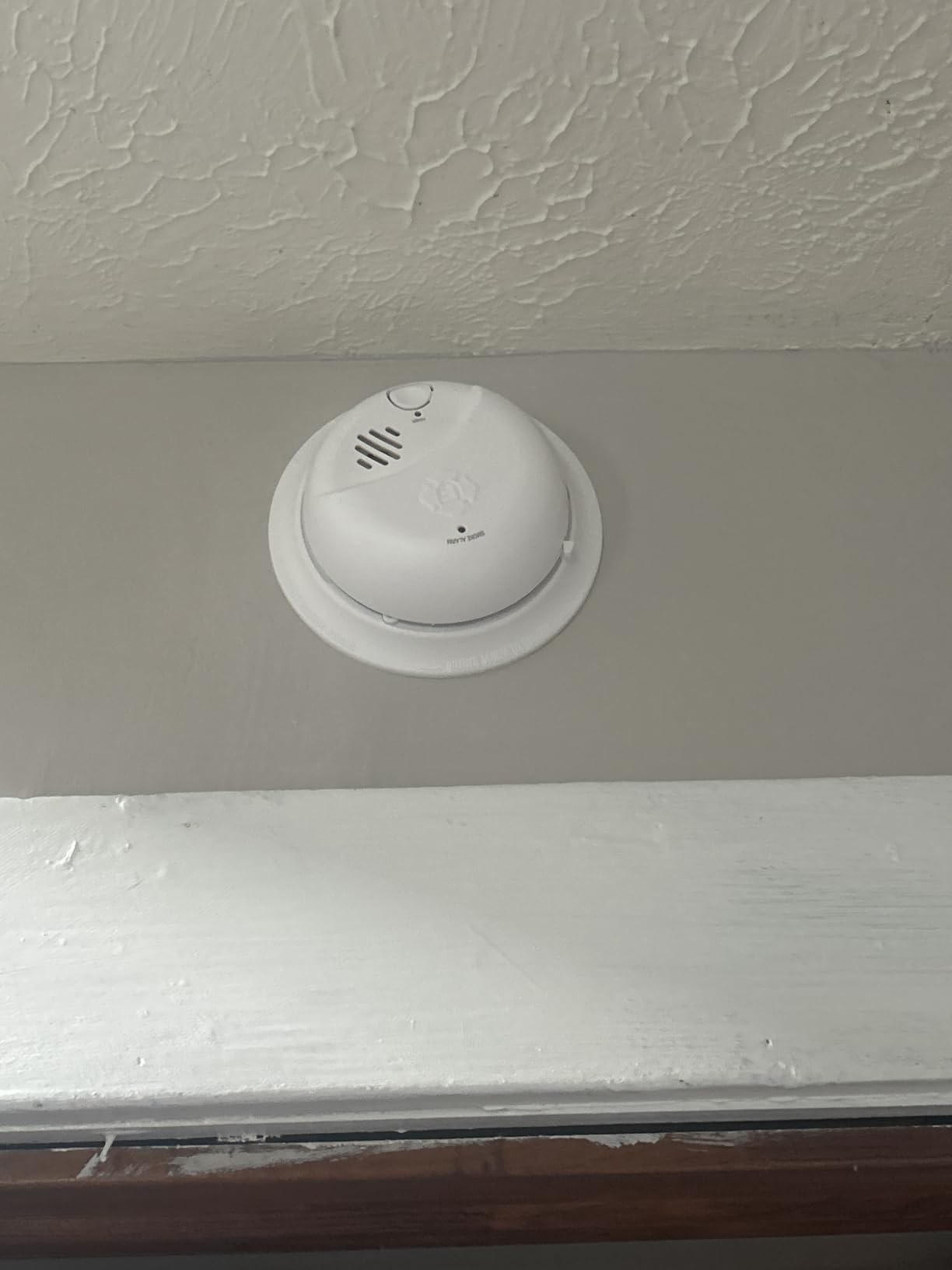 First Alert Smoke Alarm, Battery-Operated Detector with Test & Silence Button, SMI100, 1-Pack customer photo 2