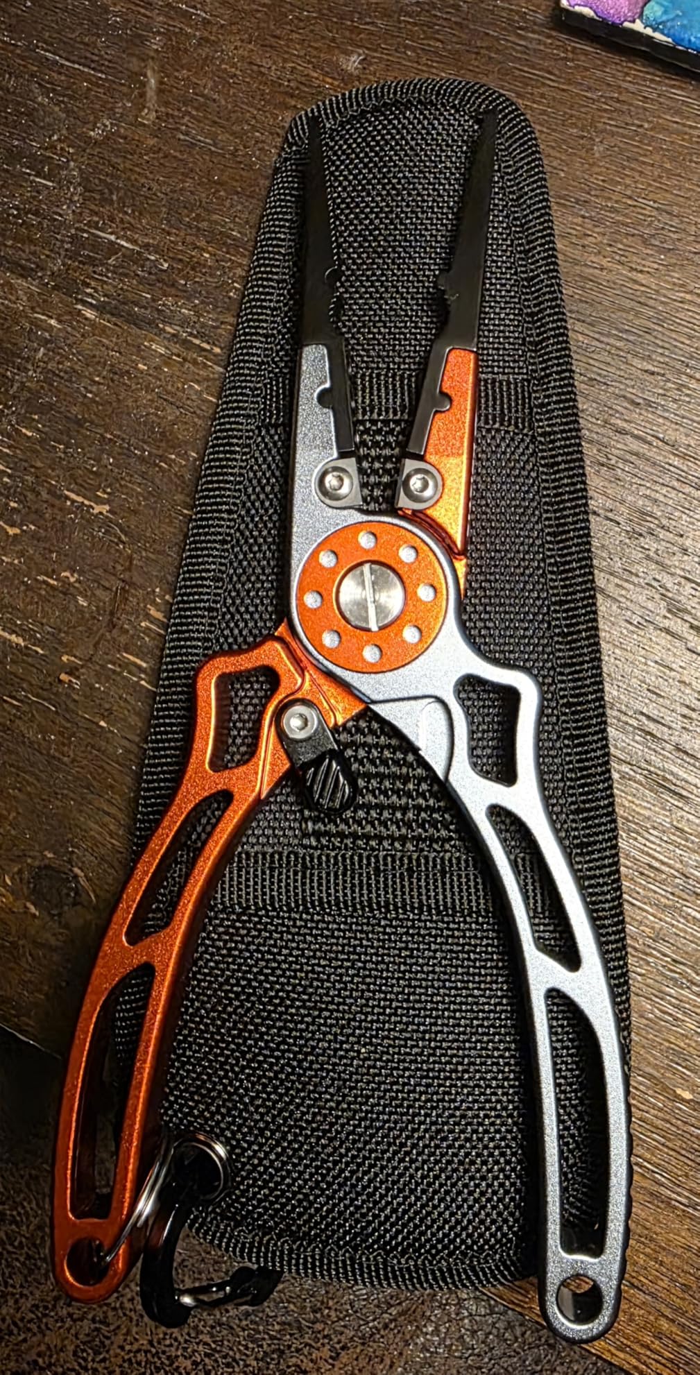 Pristis UTA II Fishing Pliers, Multi-Function Split Ring Hook Remover Gear | Saltwater Resistant Teflon Coated Locking Line Cutter, Stainless Steel Top & Aluminum Body Tool Kit Tackle Set for Bass Pike customer photo 1