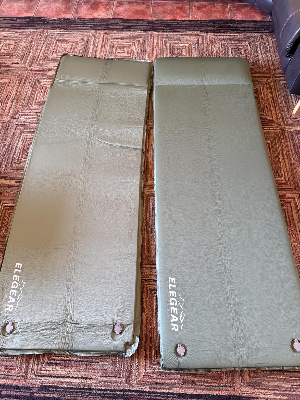 Elegear CumbreX Self Inflating Sleeping Pad with Pillow 3.15