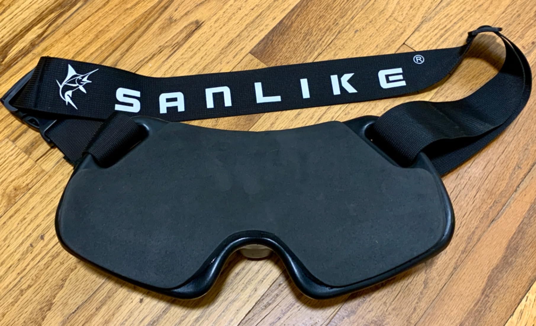 SANLIKE Fishing Fighting Belt, Adjustable Rod Holder Waist Gym Girdle Black | Heavy Duty Fish Fighting Belt Offers Excellent Leverage for Big Game Offshore customer photo 2