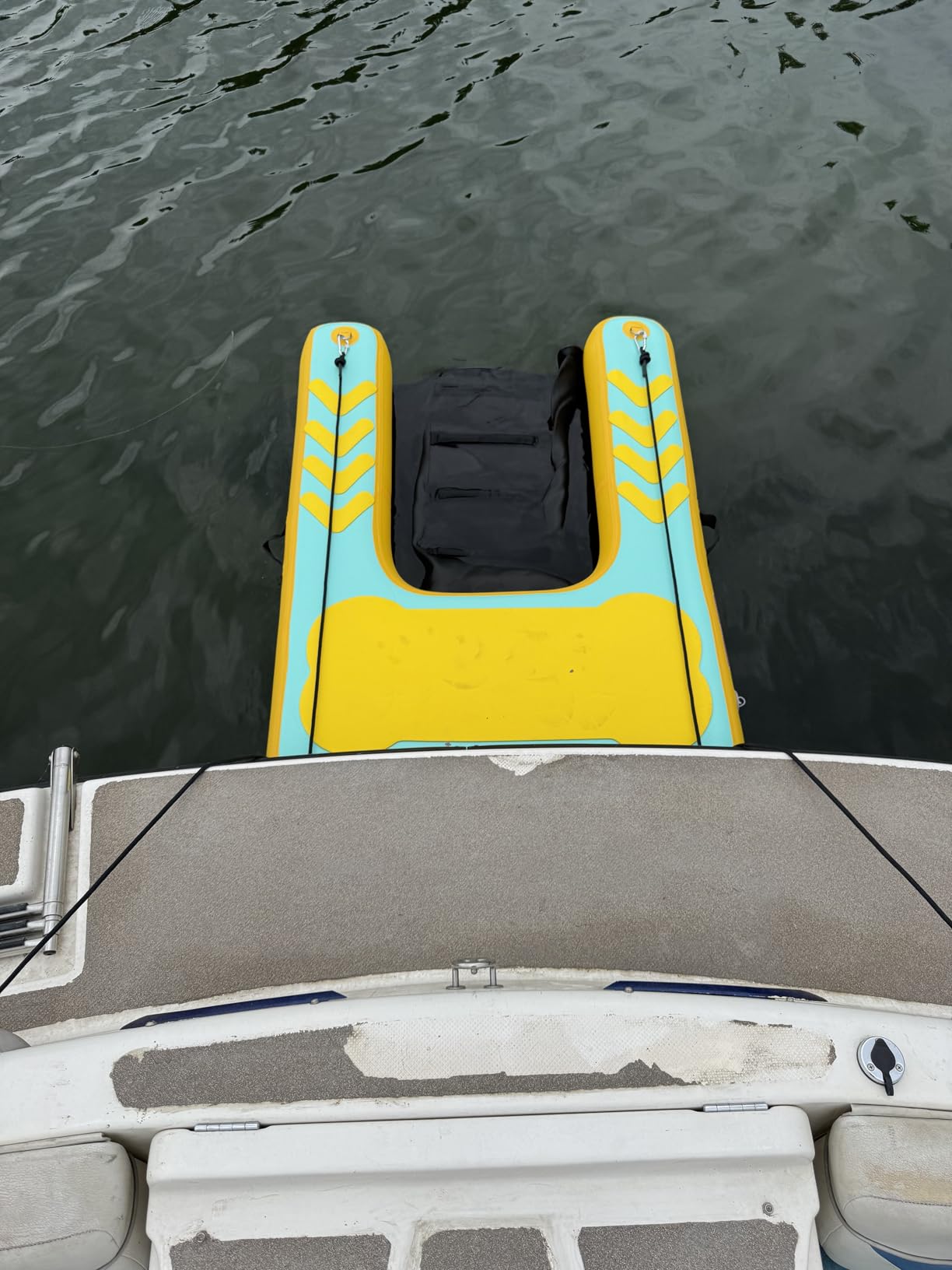 Lesotc Inflatable Dog Pool Ramp, 60