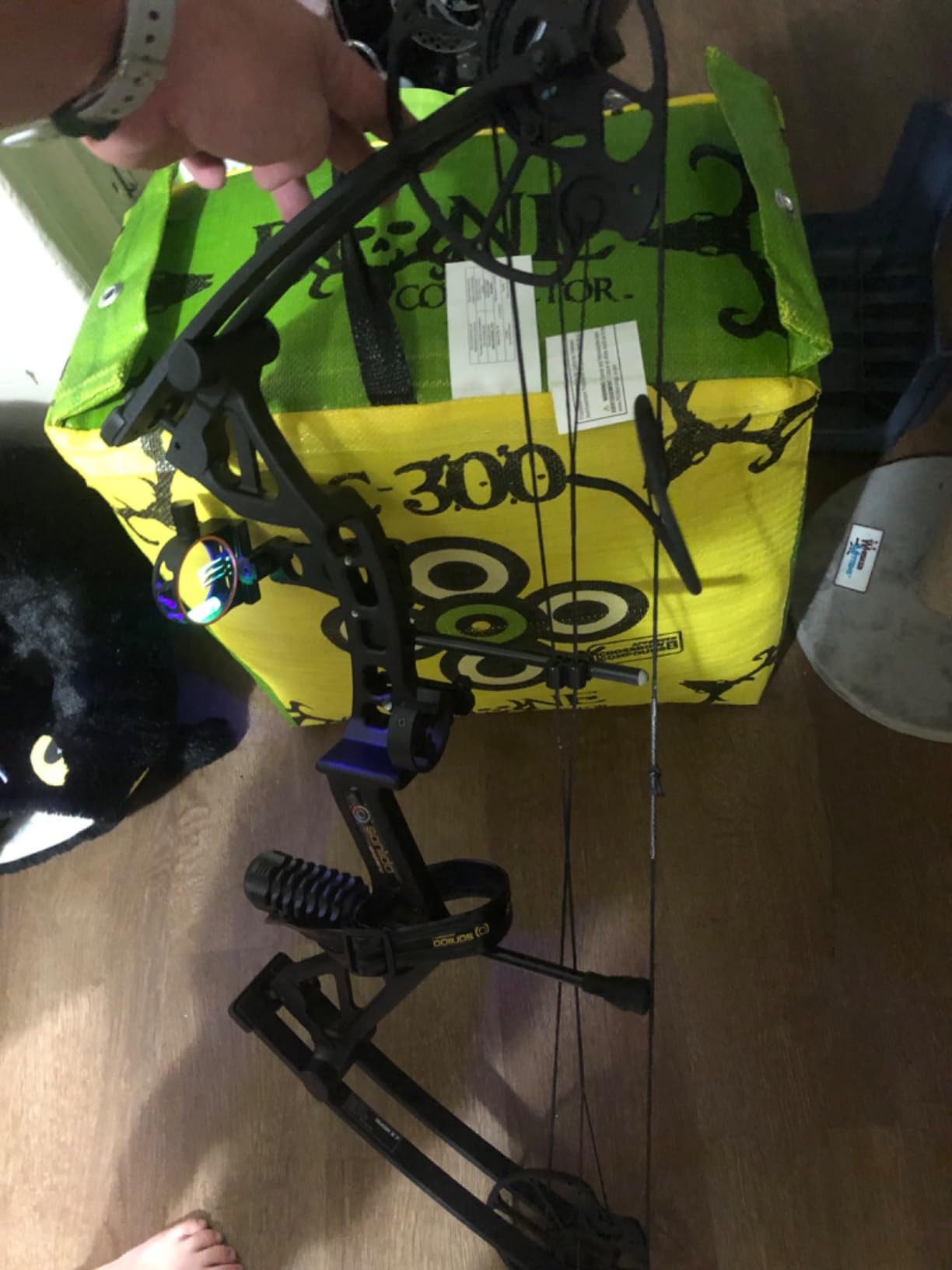 Sanlida Dragon X7 Ready to Hunt Compound Bow Package for Adults, Archery Compound Bow and Arrow Set, 0-70 Lbs Draw Weight, No Bow Press Needed, RH Only, Limited Life-time Warranty customer photo 2