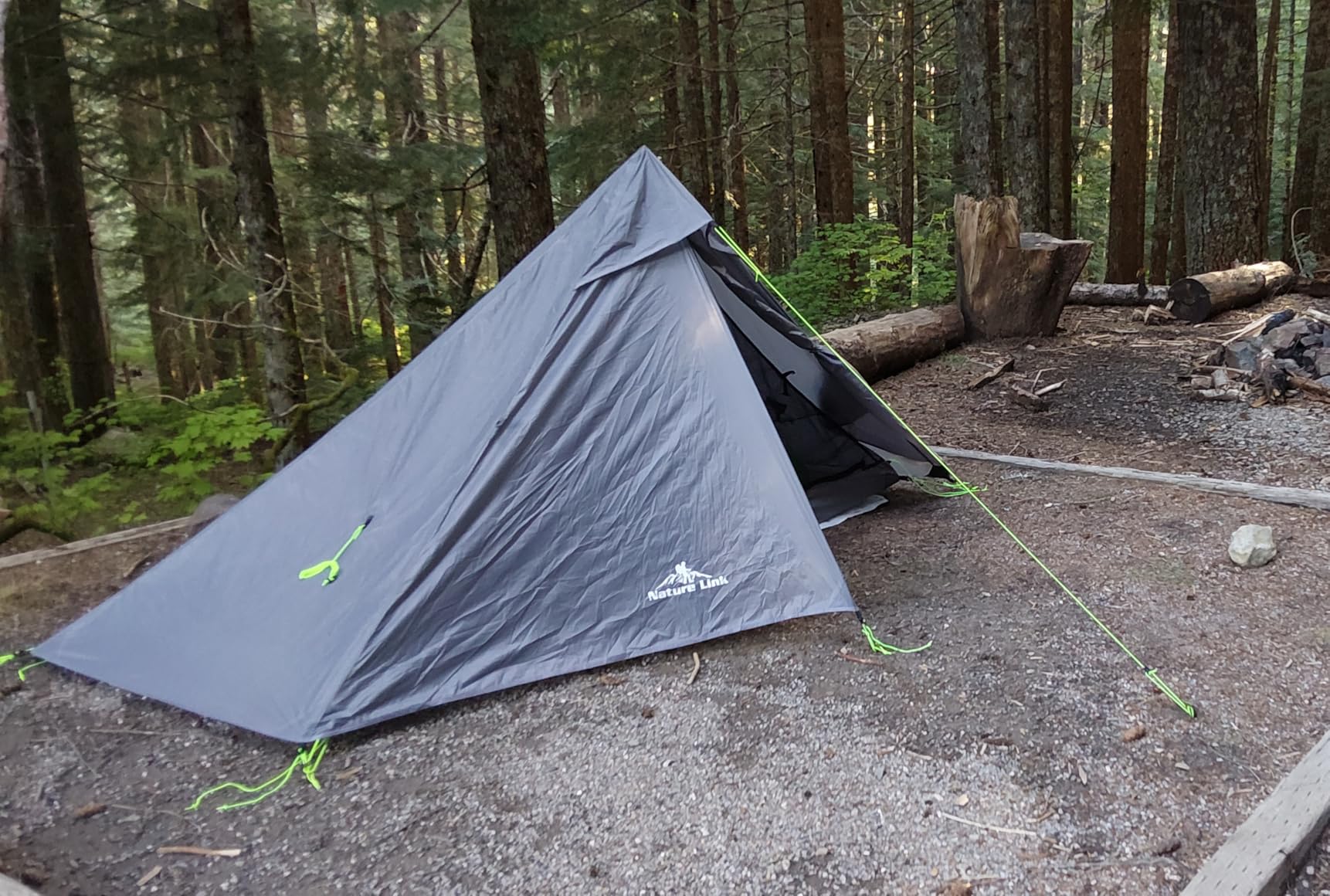 Altair One Ultralight Trekking Pole Backpacking Tent, Waterproof SIL Nylon, Double Wall, 3 Season, 1 Person Shelter for Backpacking, Hiking, Camping, Trekking, Bushcraft customer photo 2