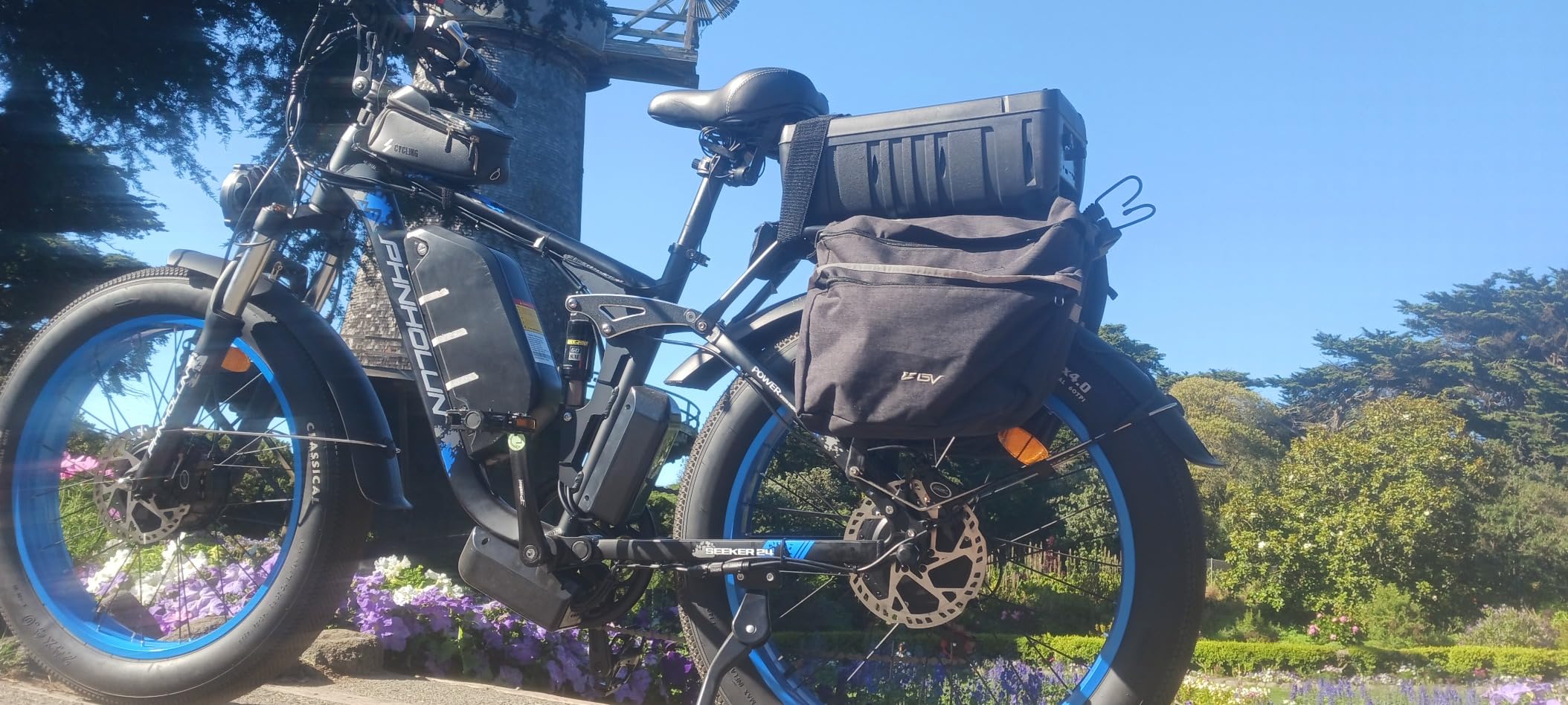 Electric Bike for Adults, Peak 5000W/6000W Dual Motor Ebike, 26