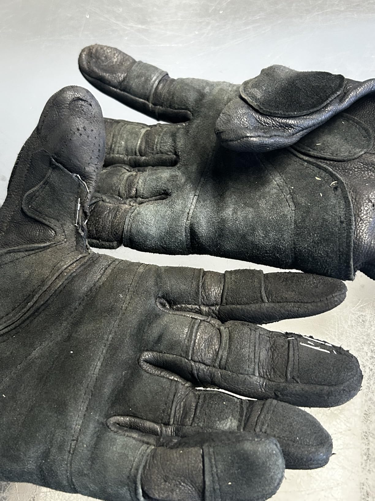 TFR100 Tactical Fast Rope Glove, Thick Goatskin Leather, Dexterity, Adventure, Outdoor Sport, Climbing, Rappelling customer photo 2