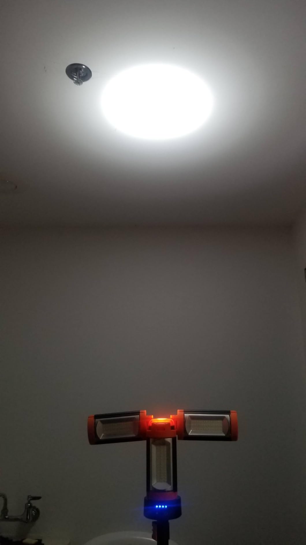 AKOFUN 12000mAh Camping Light with Stand, Portable Rechargeable Work Light customer photo 1