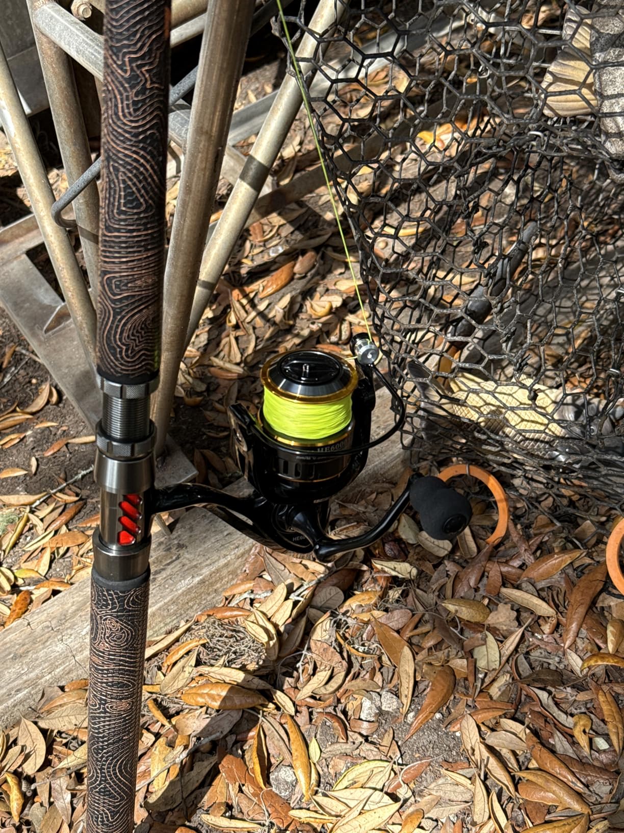 Monster Catfish Casting Rod, 7' MH Glow-in-Dark 1-Piece customer photo 2